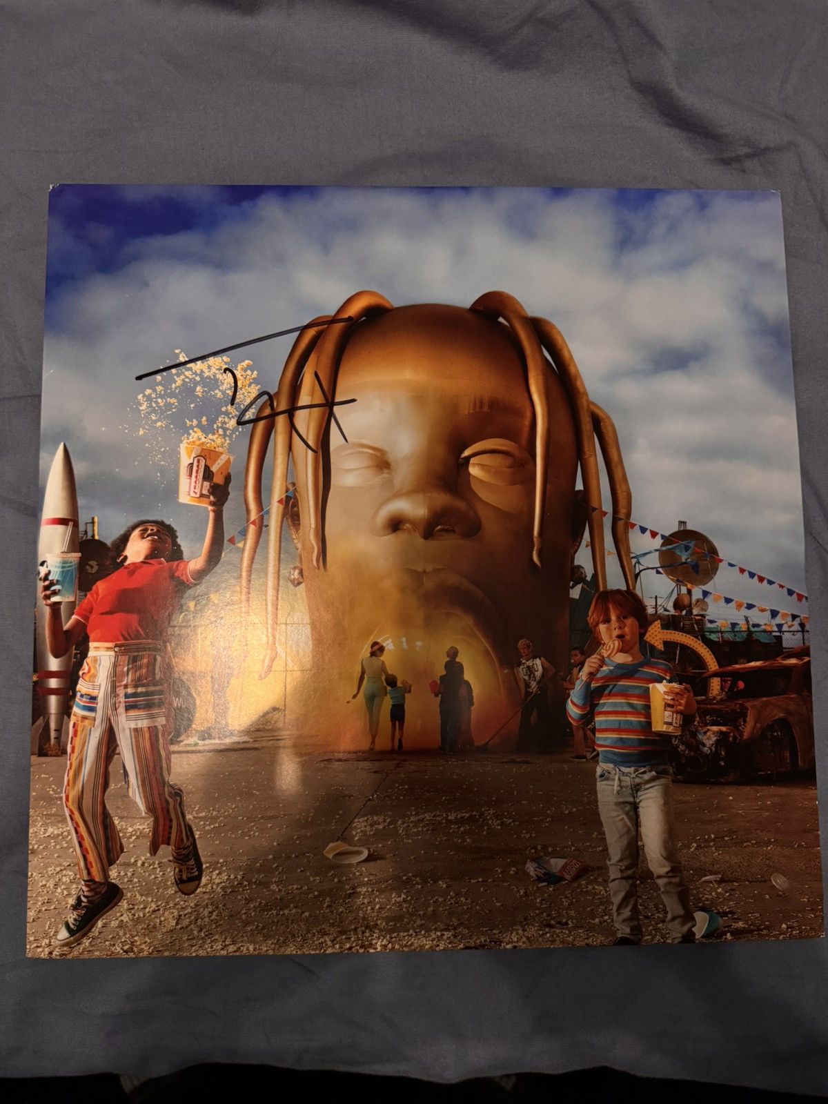 Travis Scott “SIGNED” TRAVIS SCOTT ASTROWORLD VINYL Size ONE SIZE - 1 Thumbnail