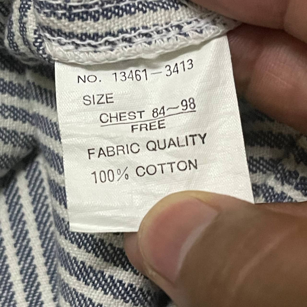 Japanese Brand Vintage Neyries Stripe Hickory Worker Jacket Size US L / EU 52-54 / 3 - 9 Thumbnail