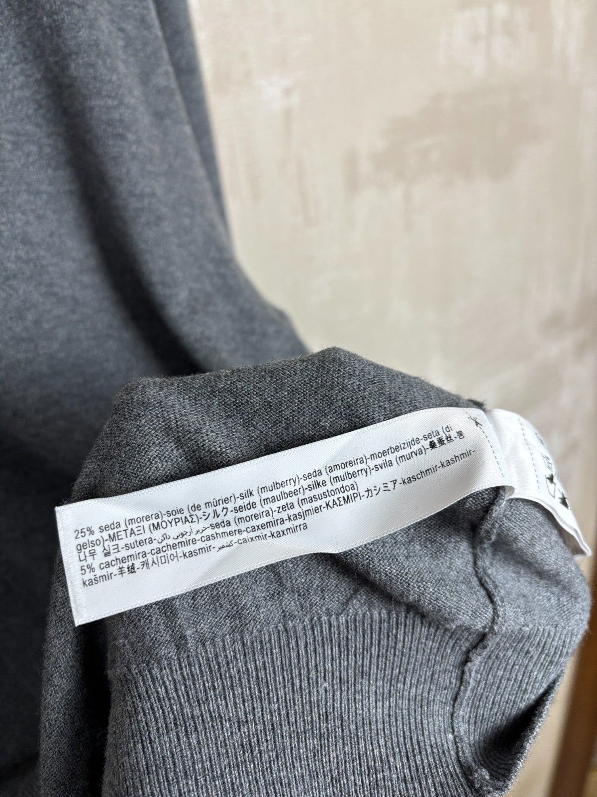 Massimo Osti Massimo Dutti Cotton Silk Cashmere Cardigan Sweater Size US L / EU 52-54 / 3 - 12 Thumbnail