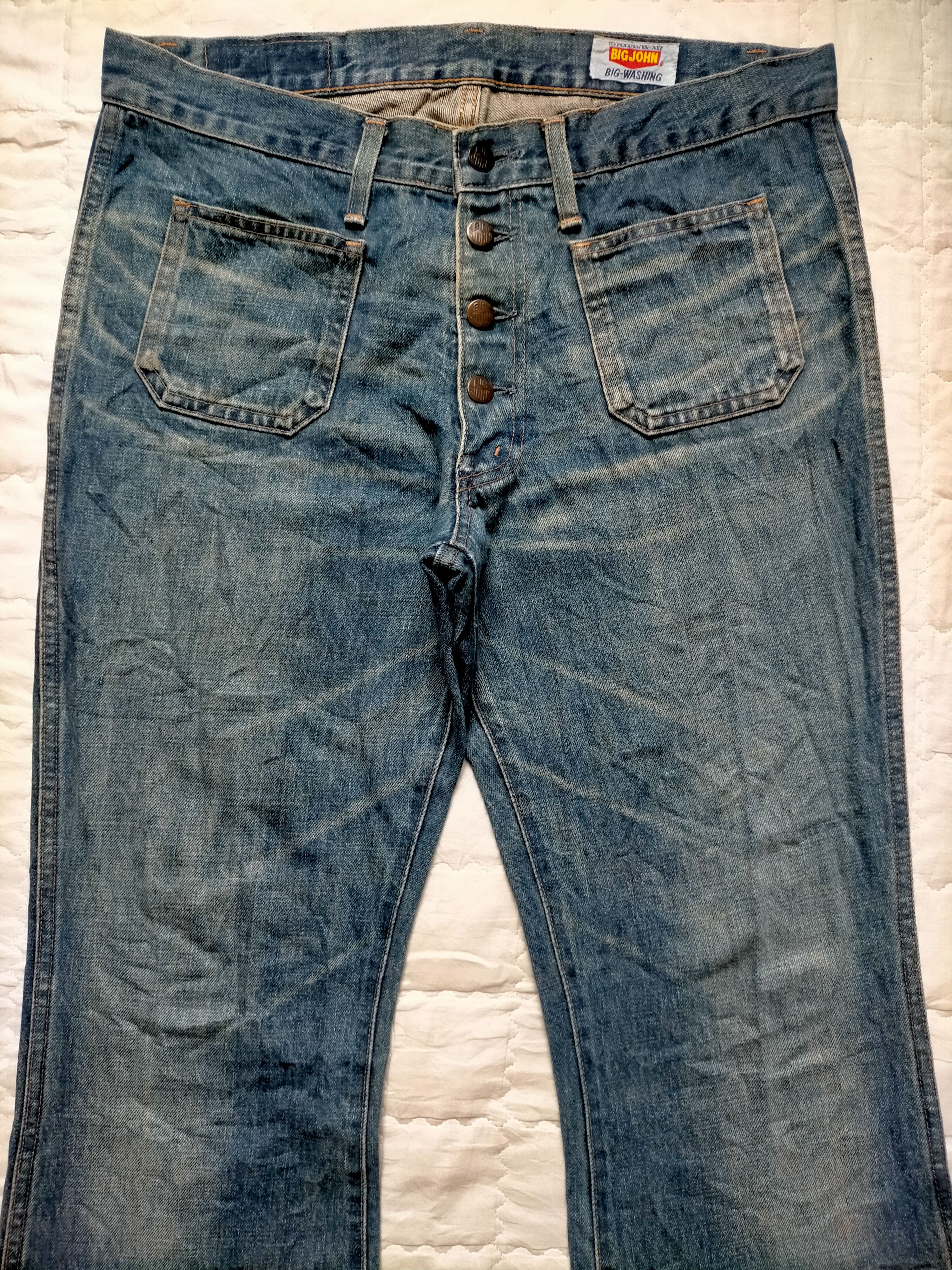 Big John Flare Jeans Big John Japan boot cut denim Size US 34 / EU 50 - 5 Thumbnail