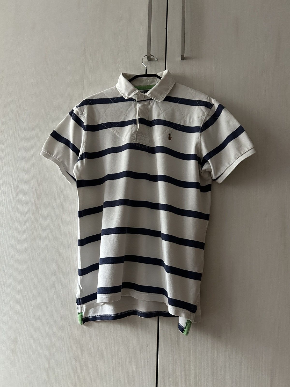 Polo Ralph Lauren × Rugby Ralph Lauren × Vintage Vintage Polo Ralph Lauren rugby striped polos mens Size US XL / EU 56 / 4 - 1 Thumbnail