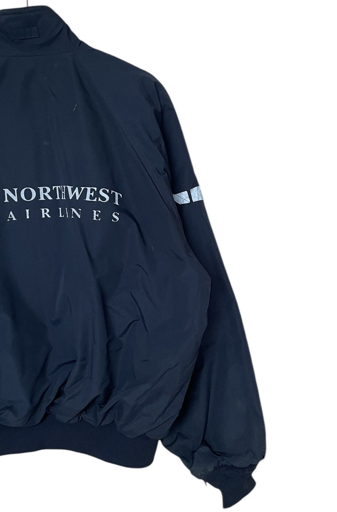 Vintage Vintage Brand Northwest Airlines Bomber Jacket 1990s Size US XL / EU 56 / 4 - 7 Thumbnail