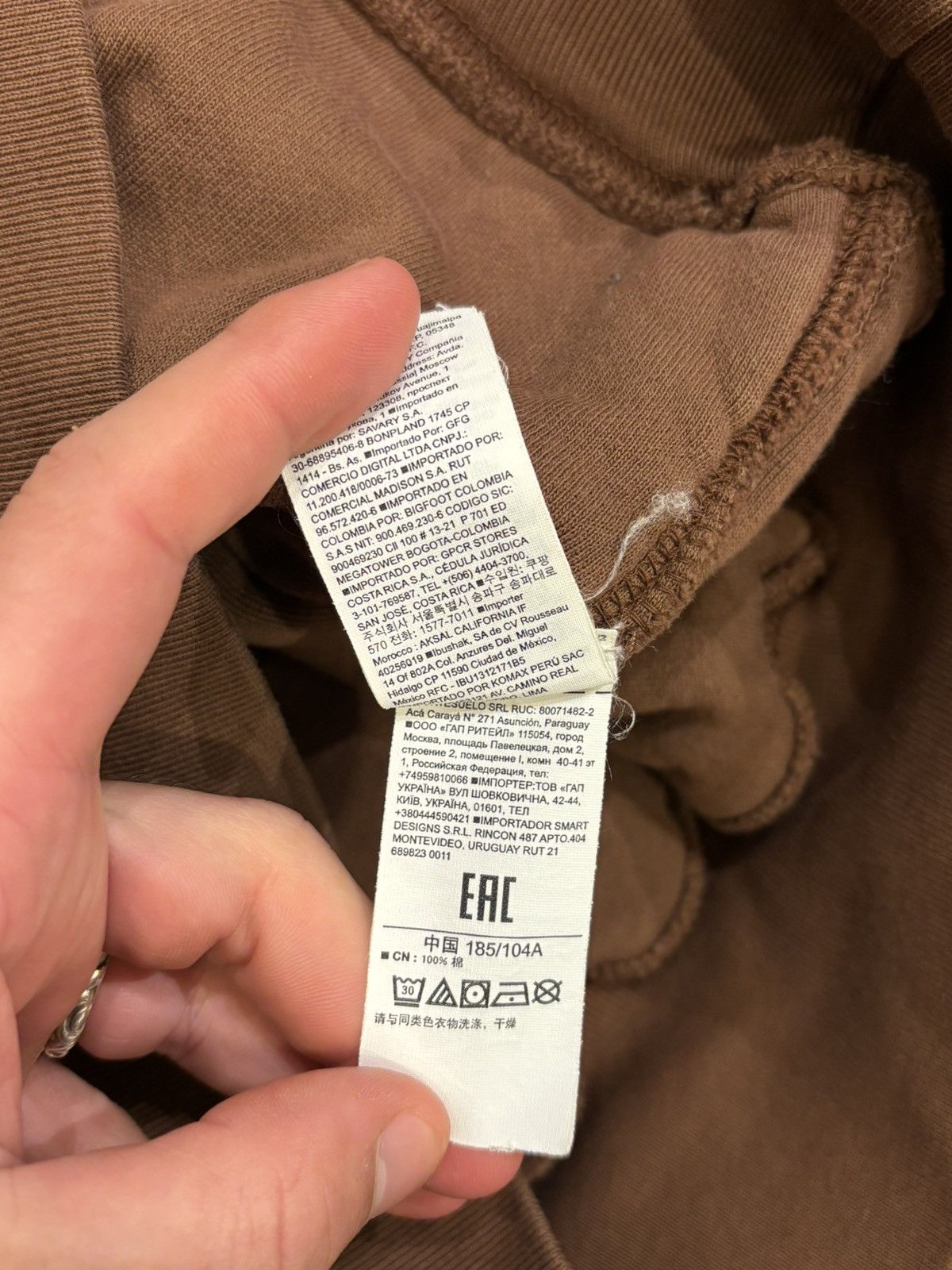Gap × Yeezy Yeezy X Gap Pullover Hoodie Size US L / EU 52-54 / 3 - 7 Thumbnail