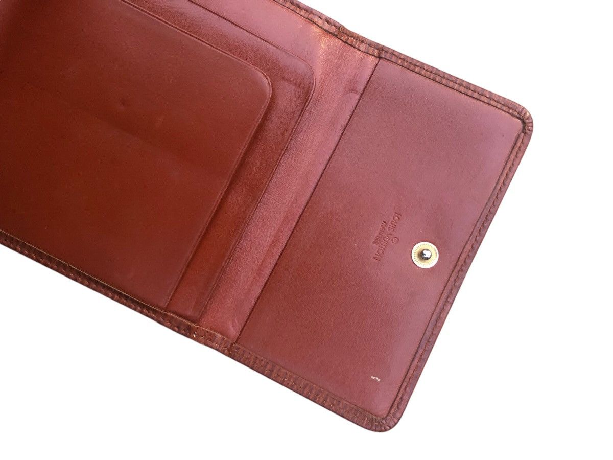 Louis Vuitton × Virgil Abloh LOUIS VUITTON Malletier Vintage Epi Leather Bifold Wallet Size ONE SIZE - 6 Thumbnail