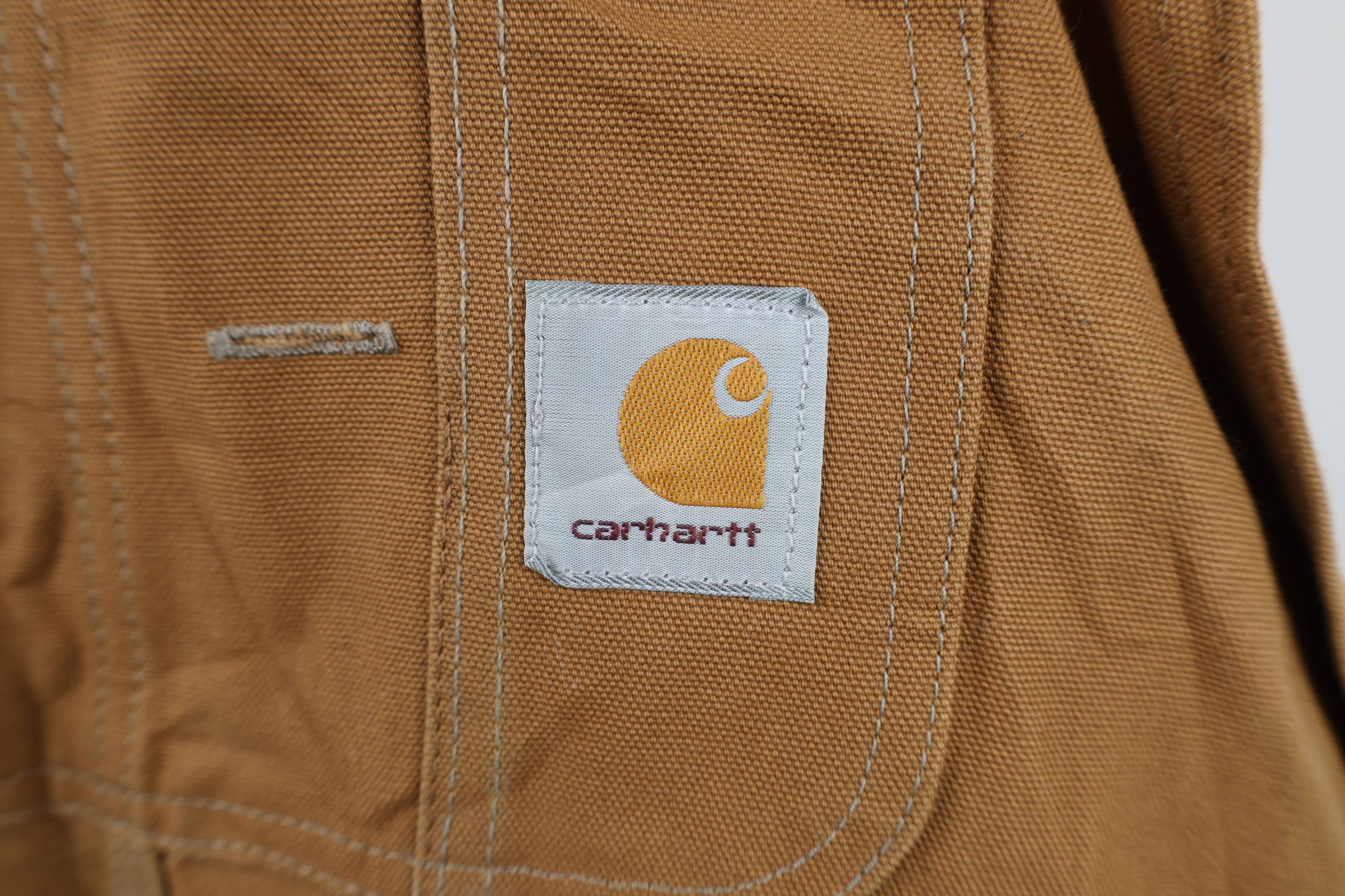 Carhartt Vintage Y2K 2003 Carhartt Distressed Quilted Overalls Size US 44 / EU 60 - 5 Thumbnail