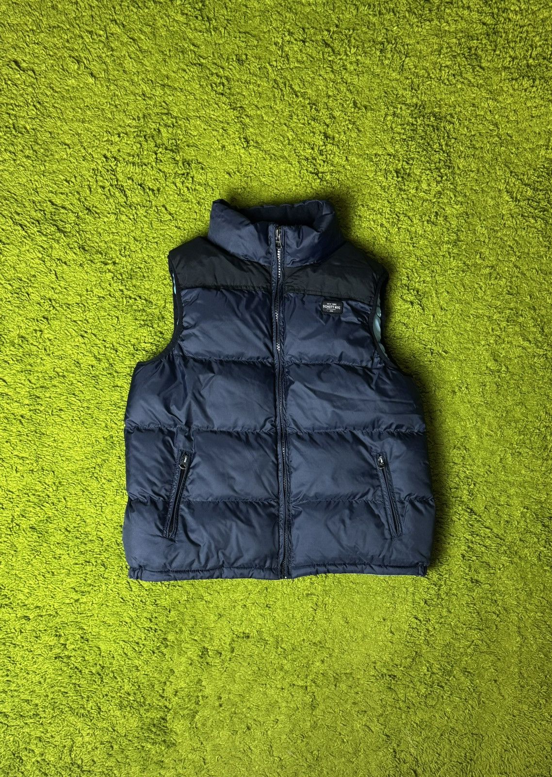 Schott Schott quilted insulated vest gilet Size XXL / US 16-18 / IT 52-54 - 1 Thumbnail