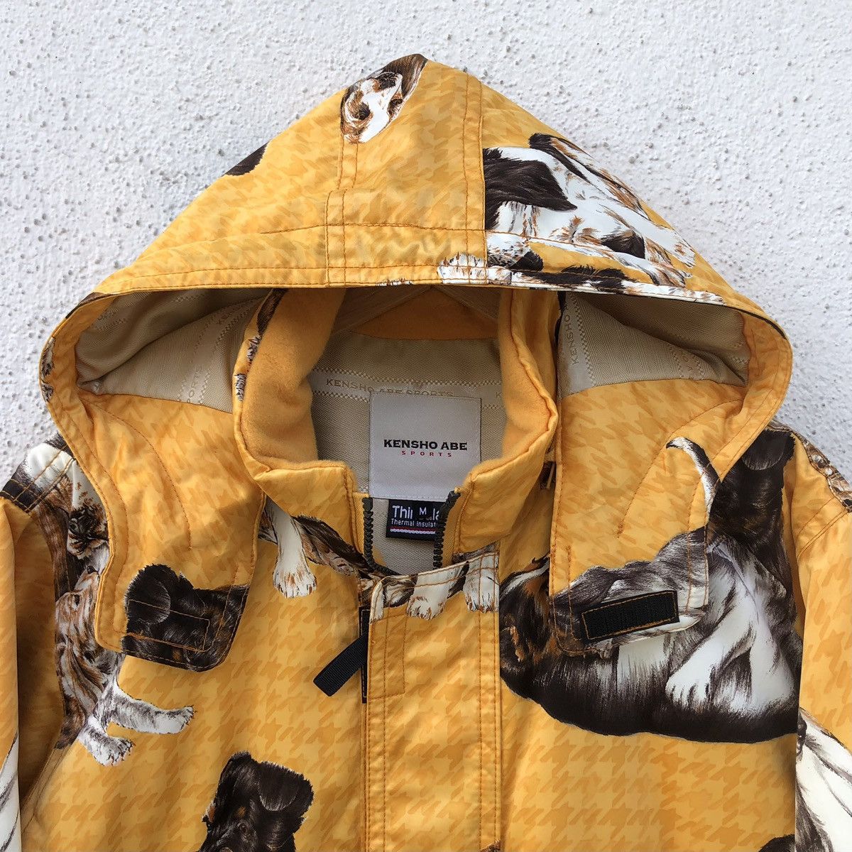 Kensho Abe KENSHO ABE SPORTS Dog Pattern Animal Pattern Filled Jacket Size US M / EU 48-50 / 2 - 7 Thumbnail