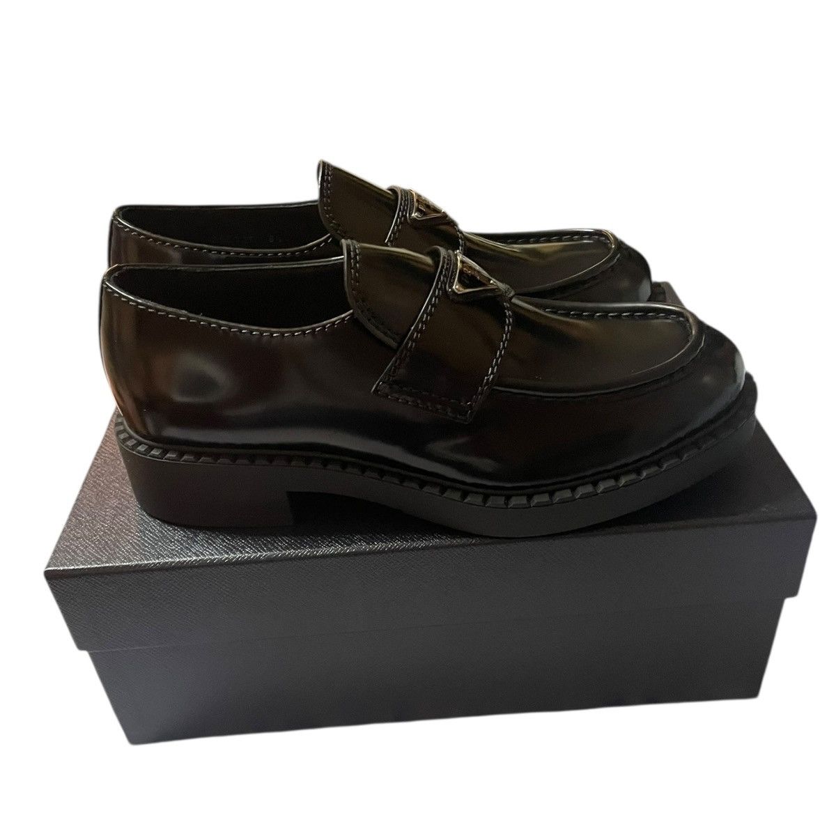 Prada Prada Choccolate size EU 42.5-US 9.5 Size US 9.5 / EU 42-43 - 1 Thumbnail