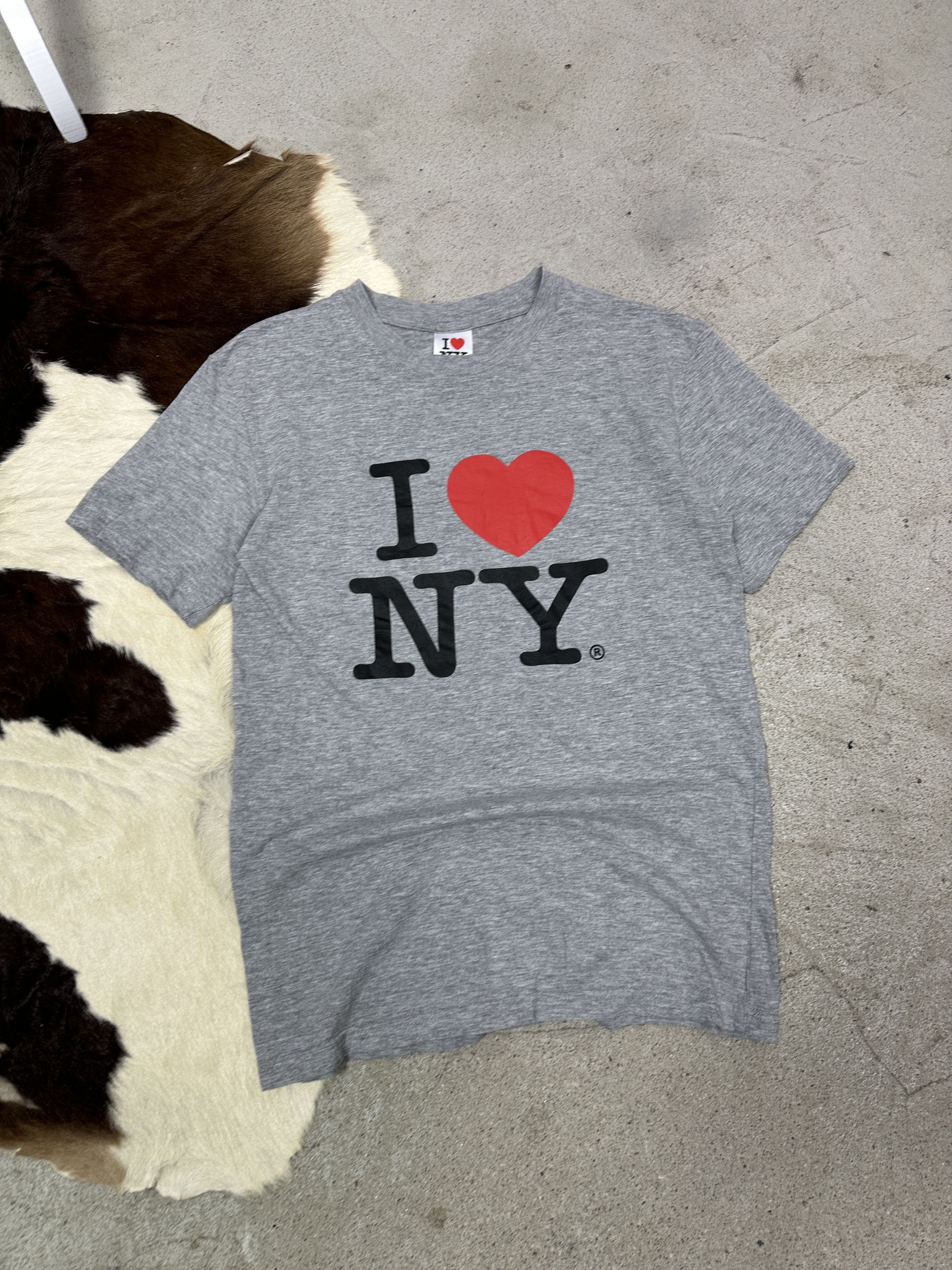 Vintage Vintage Streetwear Casual I Love New York T-shirt 00s Size US S / EU 44-46 / 1 - 2 Thumbnail