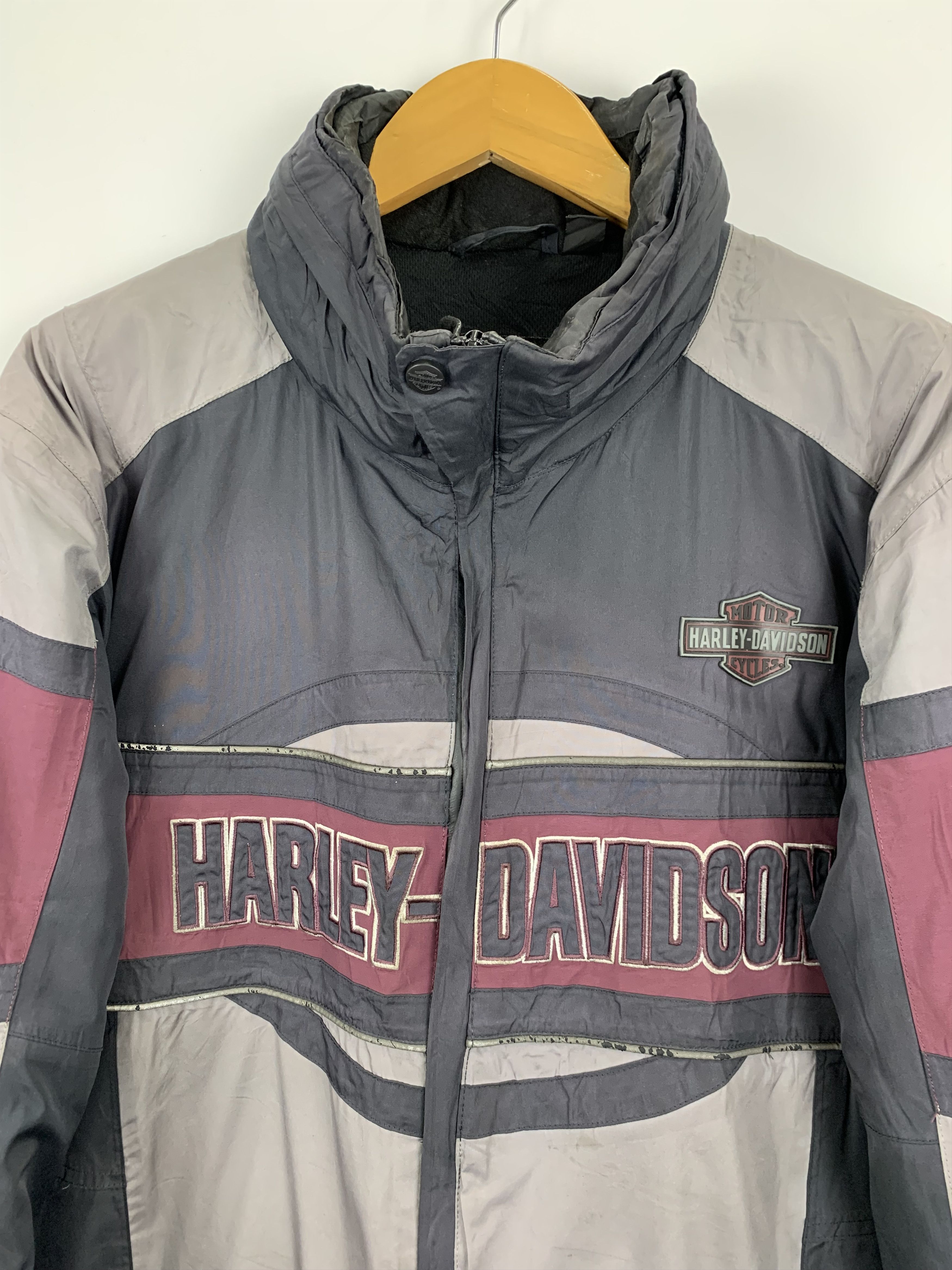 Harley Davidson Vintage Harley Davidson Racing Jacket J0764 Size US L / EU 52-54 / 3 - 8 Thumbnail
