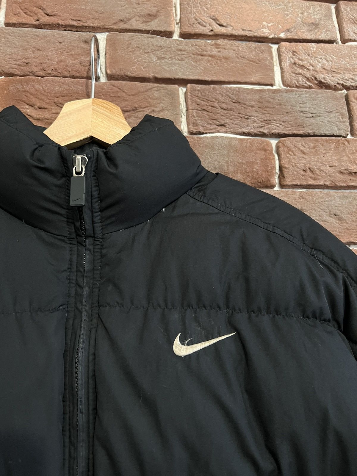 Nike Rare Vintage Y2K Nike Puffer Jacket 00s Hype Streetwear Size M / US 6-8 / IT 42-44 - 3 Thumbnail