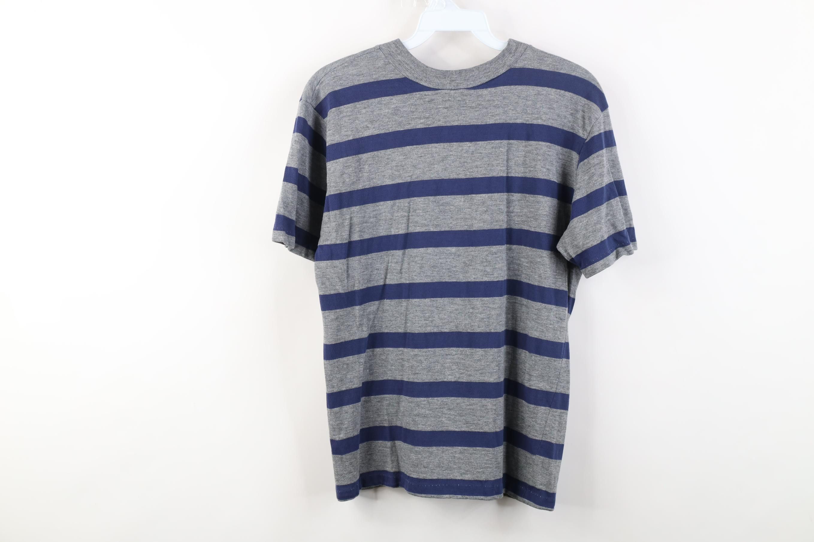 Vintage Vintage 70s Spell Striped University of Toledo T-Shirt USA Size M / US 6-8 / IT 42-44 - 10 Thumbnail