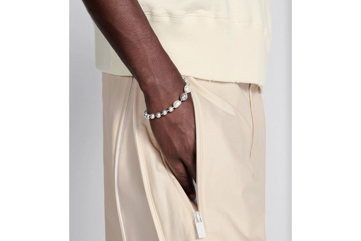Dior o1bcso1str0126 Size:OS/Cannage Bracelete in Silver Size ONE SIZE - 3 Thumbnail