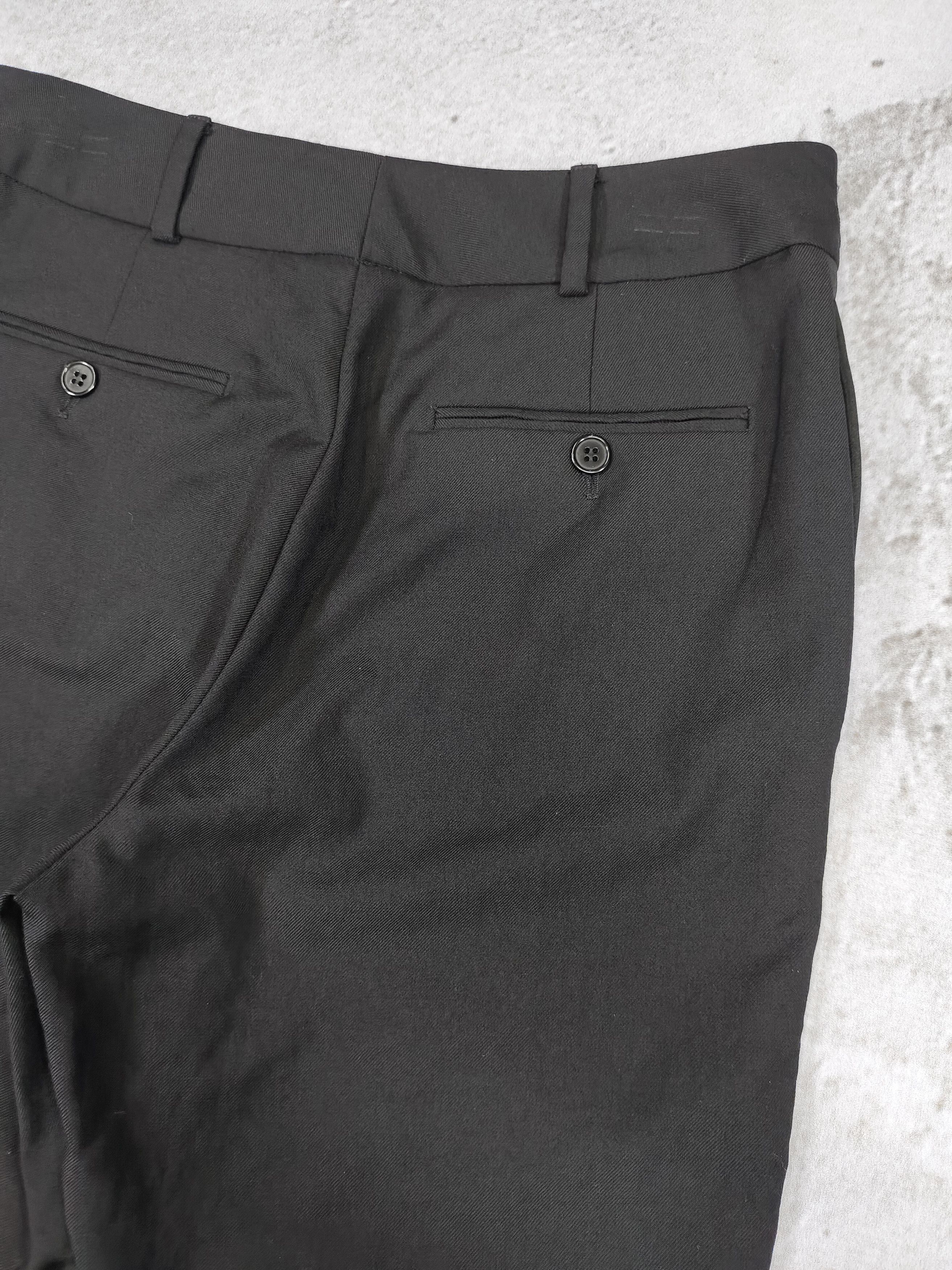 Saint Laurent Paris FW17 Saint Laurent- Bermuda Tuxedo Striped Wool Shorts Size 29" - 8 Thumbnail