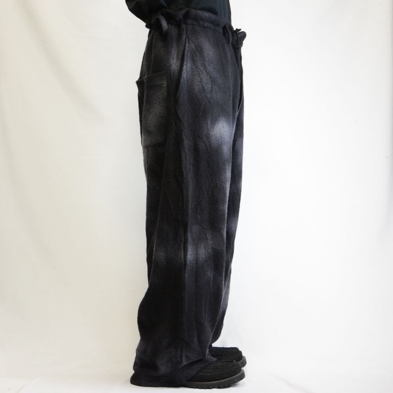 Yohji Yamamoto Yohji Yamamoto Pour Homme - Uneven Dyeing Wide Pants Size US 32 / EU 48 - 13 Thumbnail