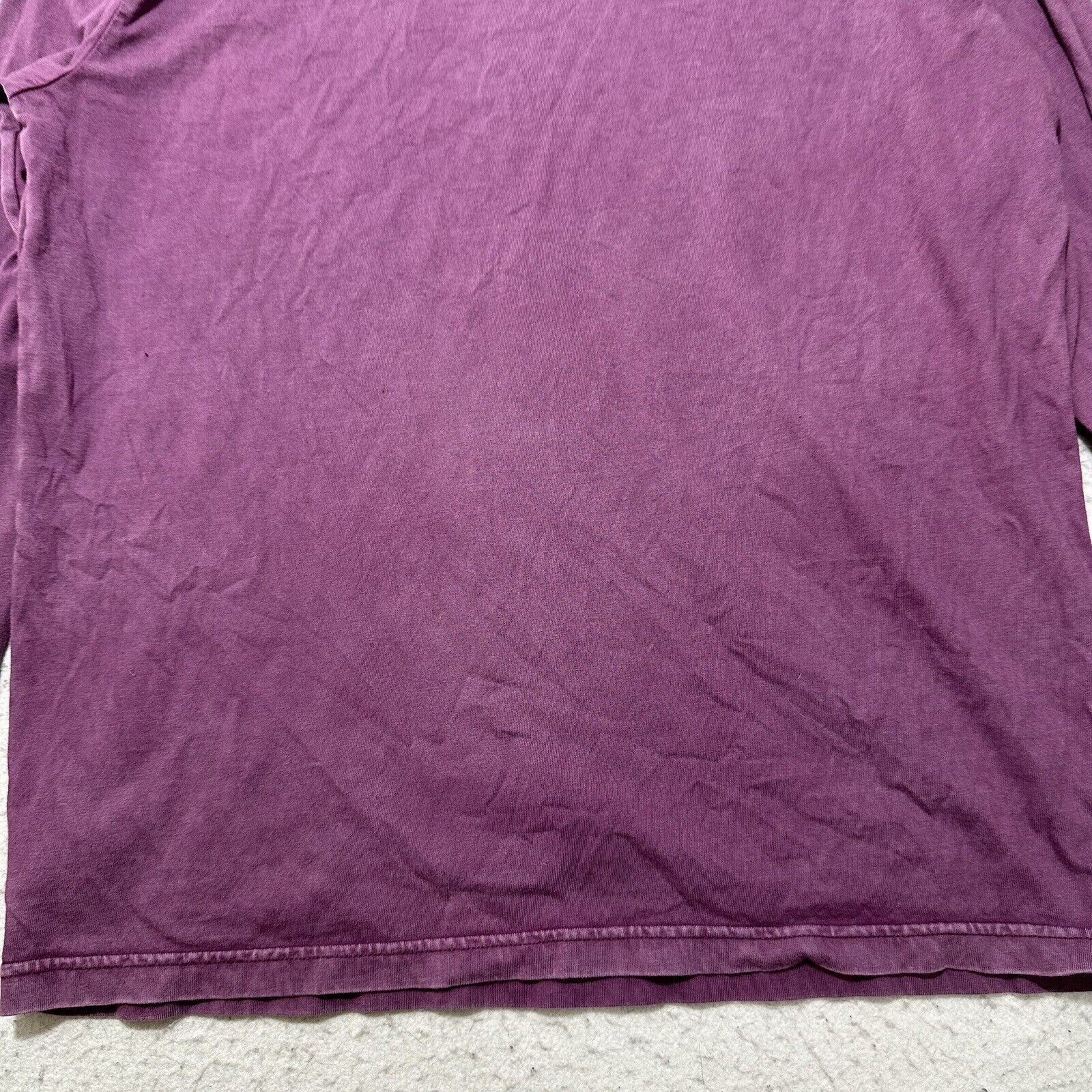 American Eagle Outfitters American Eagle Medium Purple Distressed Graphic T Shirt Logo Size US M / EU 48-50 / 2 - 12 Thumbnail