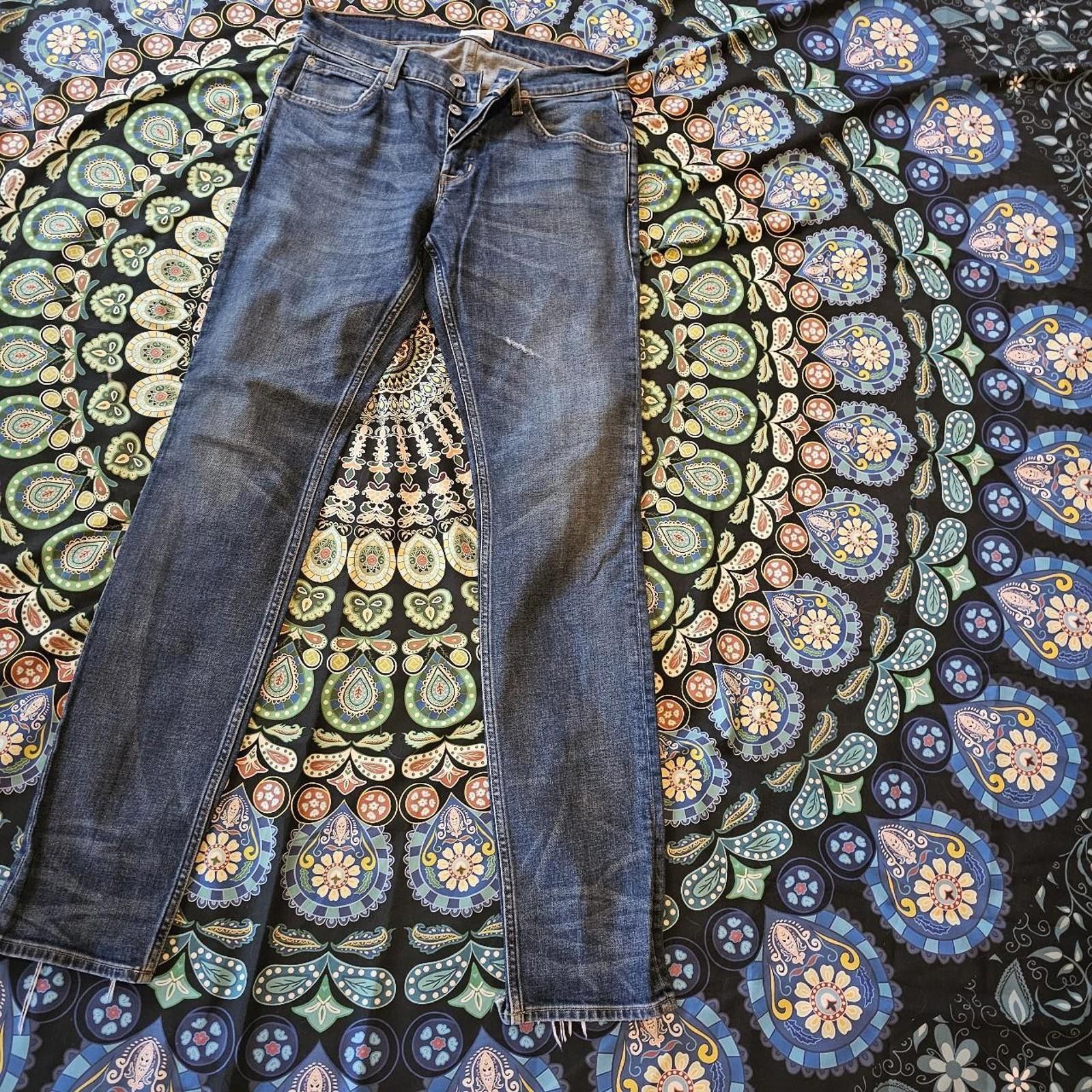 Hudson Hudson Men's Blue Jeans Size US 31 - 3 Thumbnail