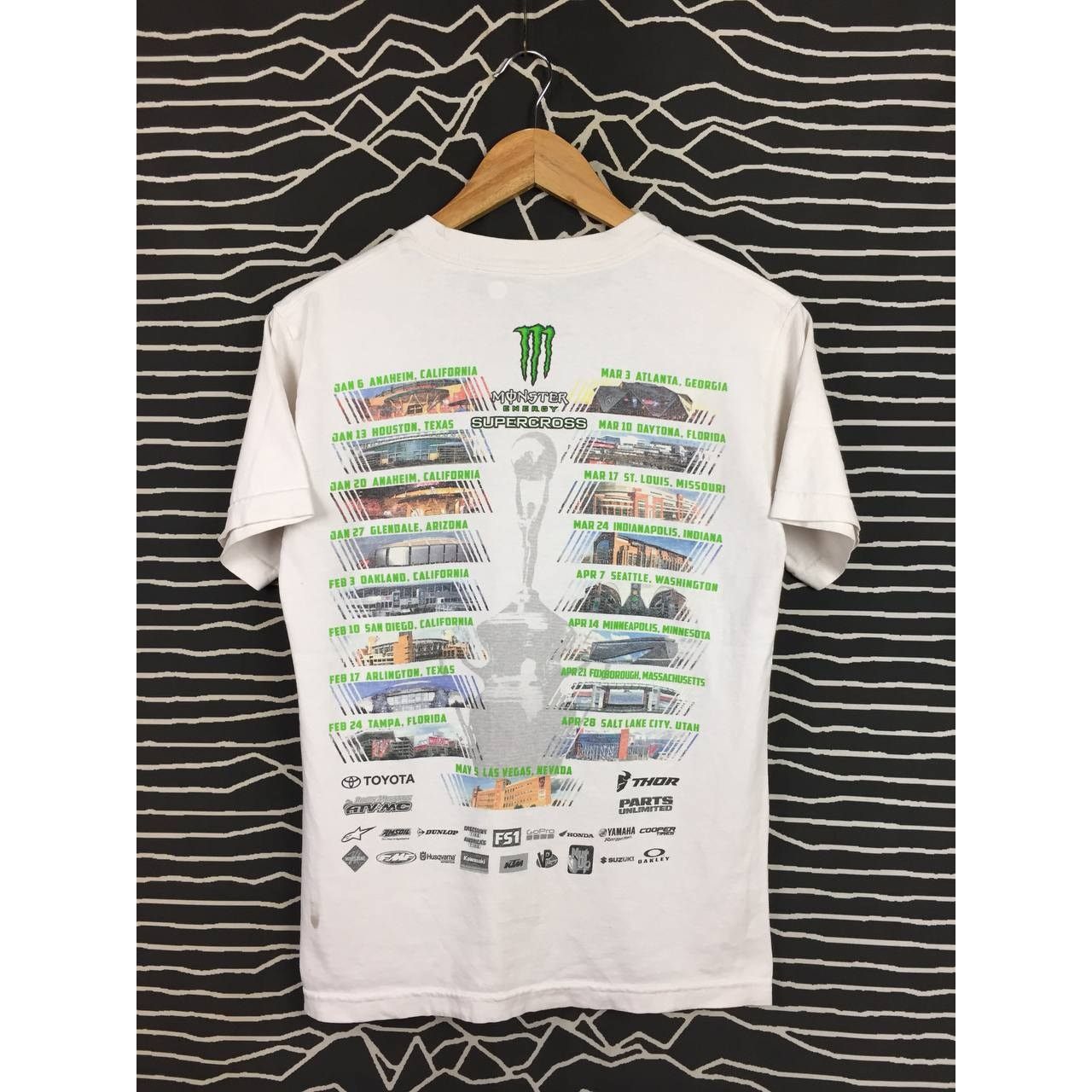 Alstyle Monster Energy Supercross AMA World Championship Tee Size US S / EU 44-46 / 1 - 12 Thumbnail