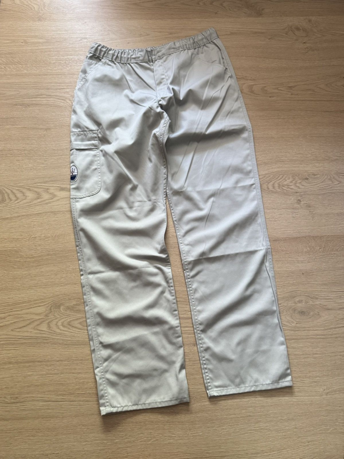 Maserati Vintage 00s Maserati Racing Team Moto Formula 1 Baggy Pants Size US 36 / EU 52 - 1 Thumbnail
