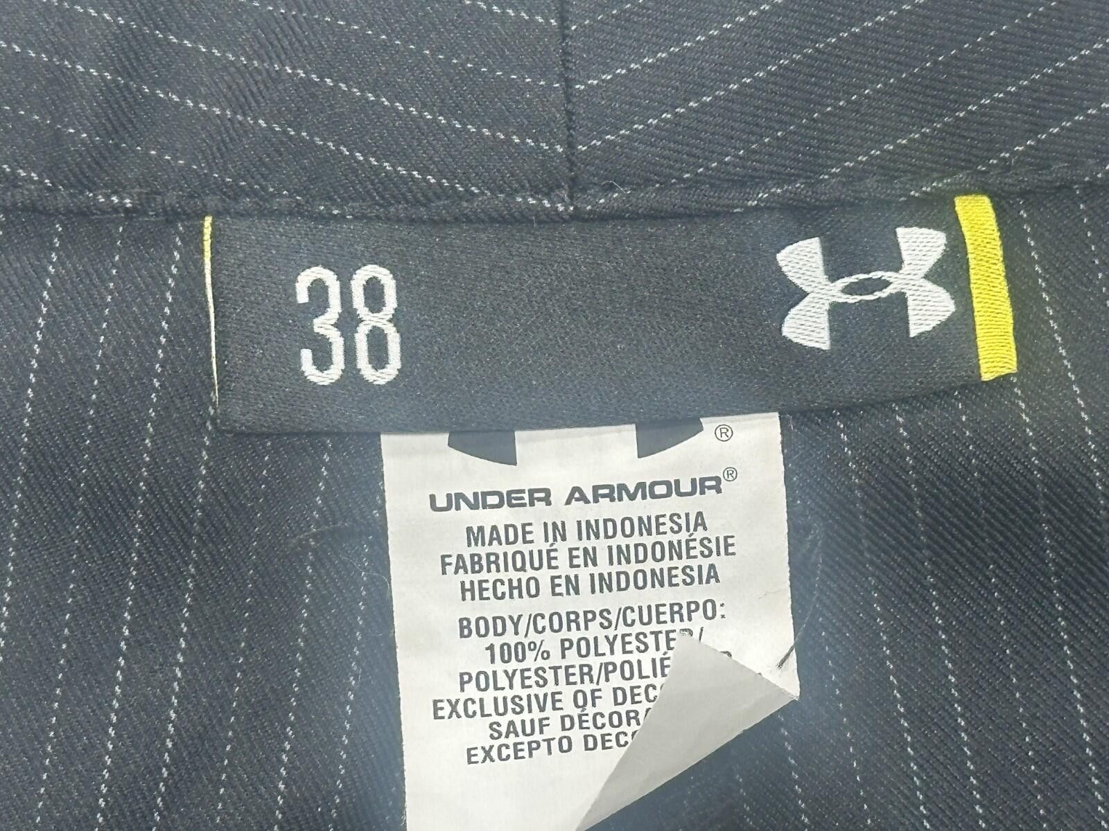 Under Armour Under Armour Flat Front Pinstripe Chino Shorts Mens Black 38 Size US 38 / EU 54 - 8 Thumbnail