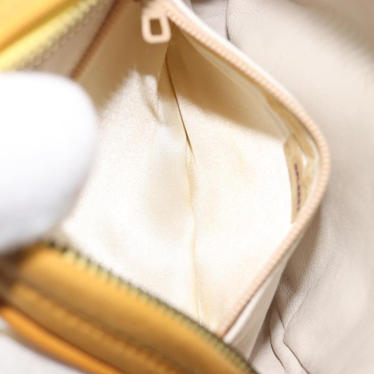 Chanel Chanel Matelasse Silk Shoulder Bag Yellow Size ONE SIZE - 10 Thumbnail