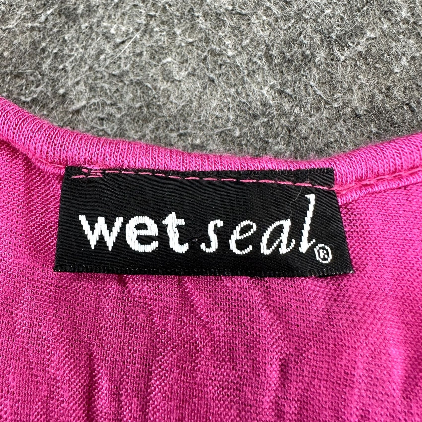 Vintage VINTAGE Wet Seal Shirt Womens XL Pink Tank Top Sleeveless Tiered Ruffle USA Y2K Size XL / US 12-14 / IT 48-50 - 6 Thumbnail