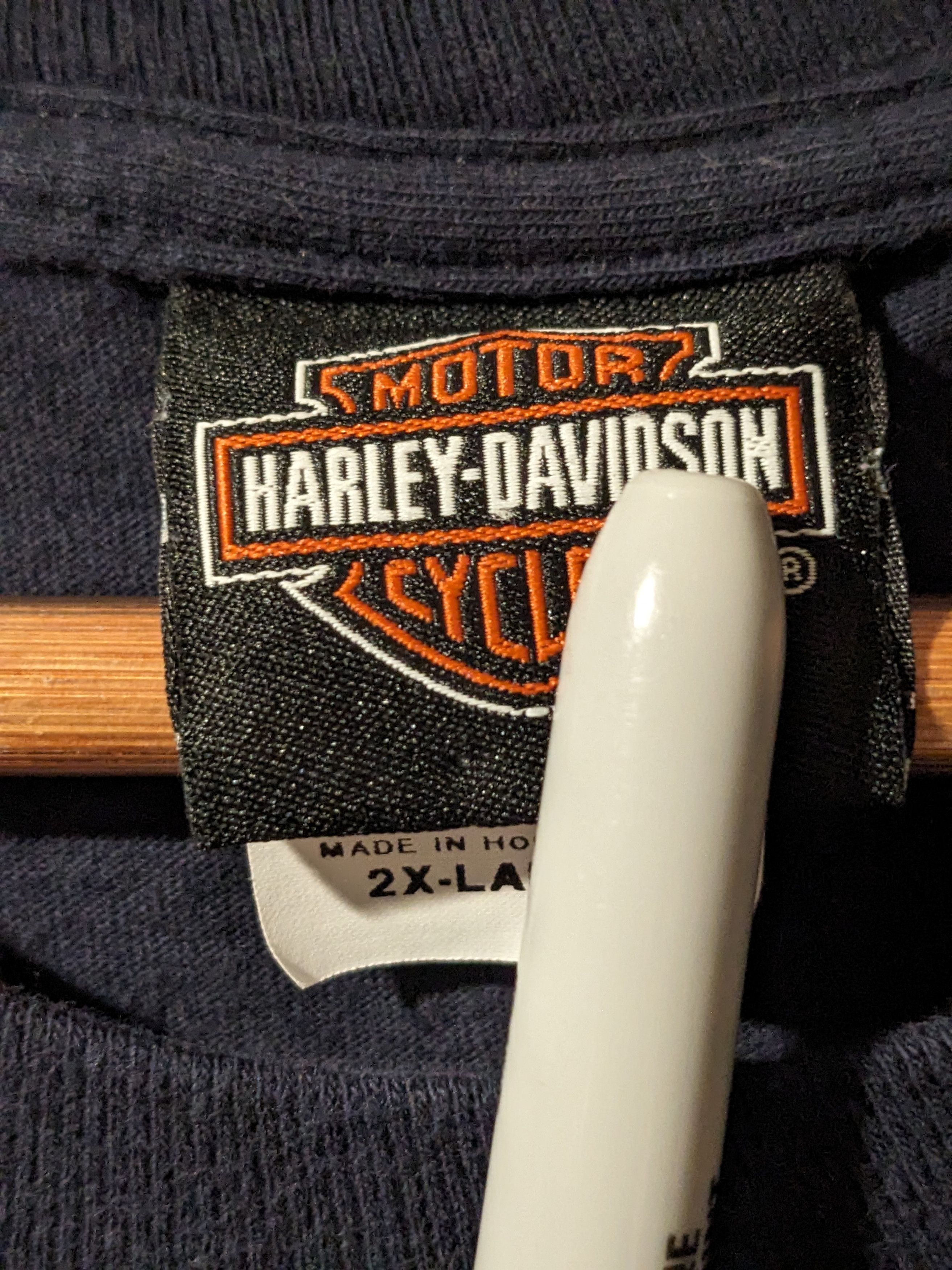 Harley Davidson × Vintage Harley Davidson Motorcycle Pocono Mountains T-Shirt Size US XXL / EU 58 / 5 - 5 Thumbnail