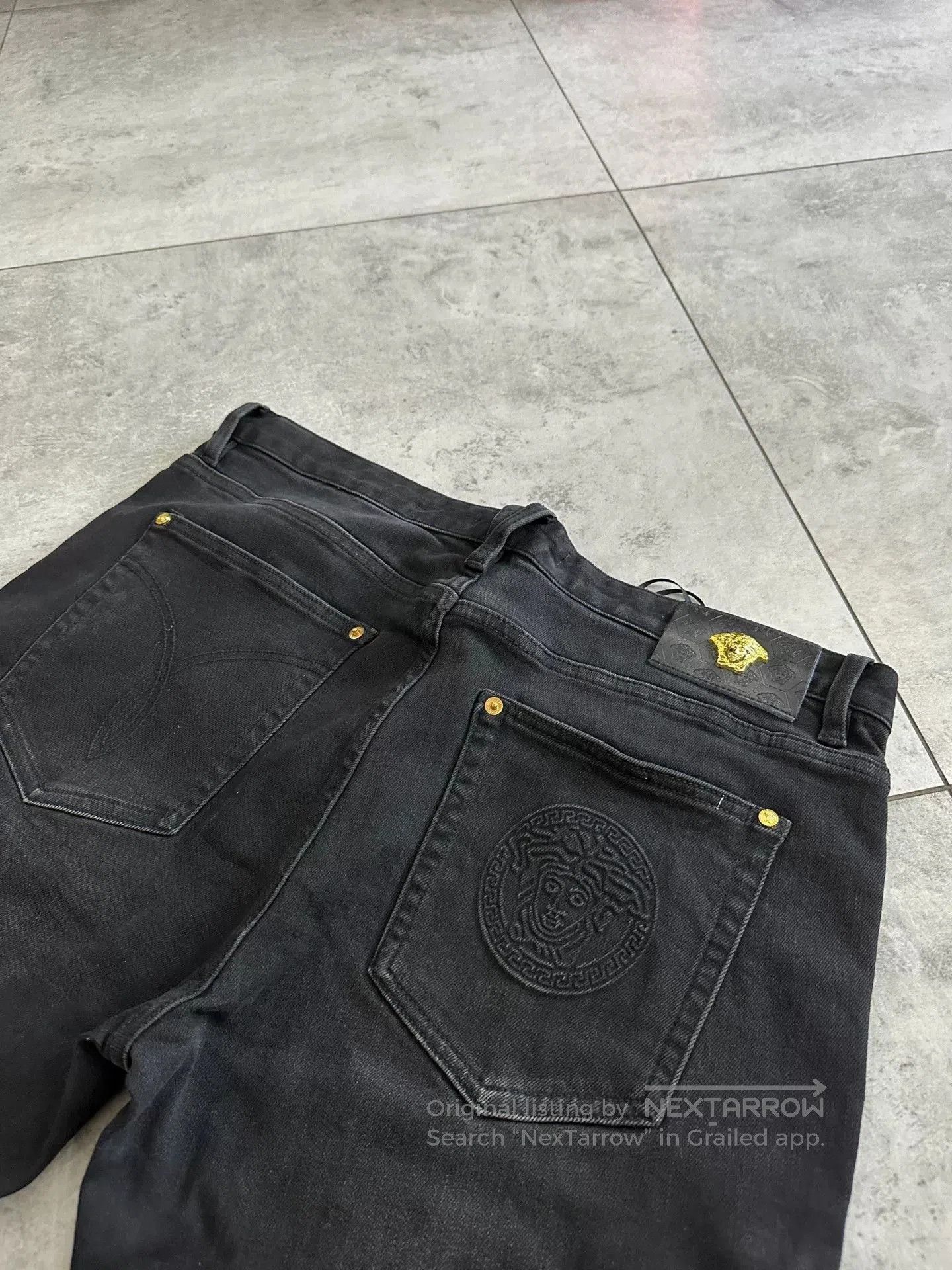 Versace Versace Black Casual Jeans for Men. Size US 36 / EU 52 - 7 Thumbnail