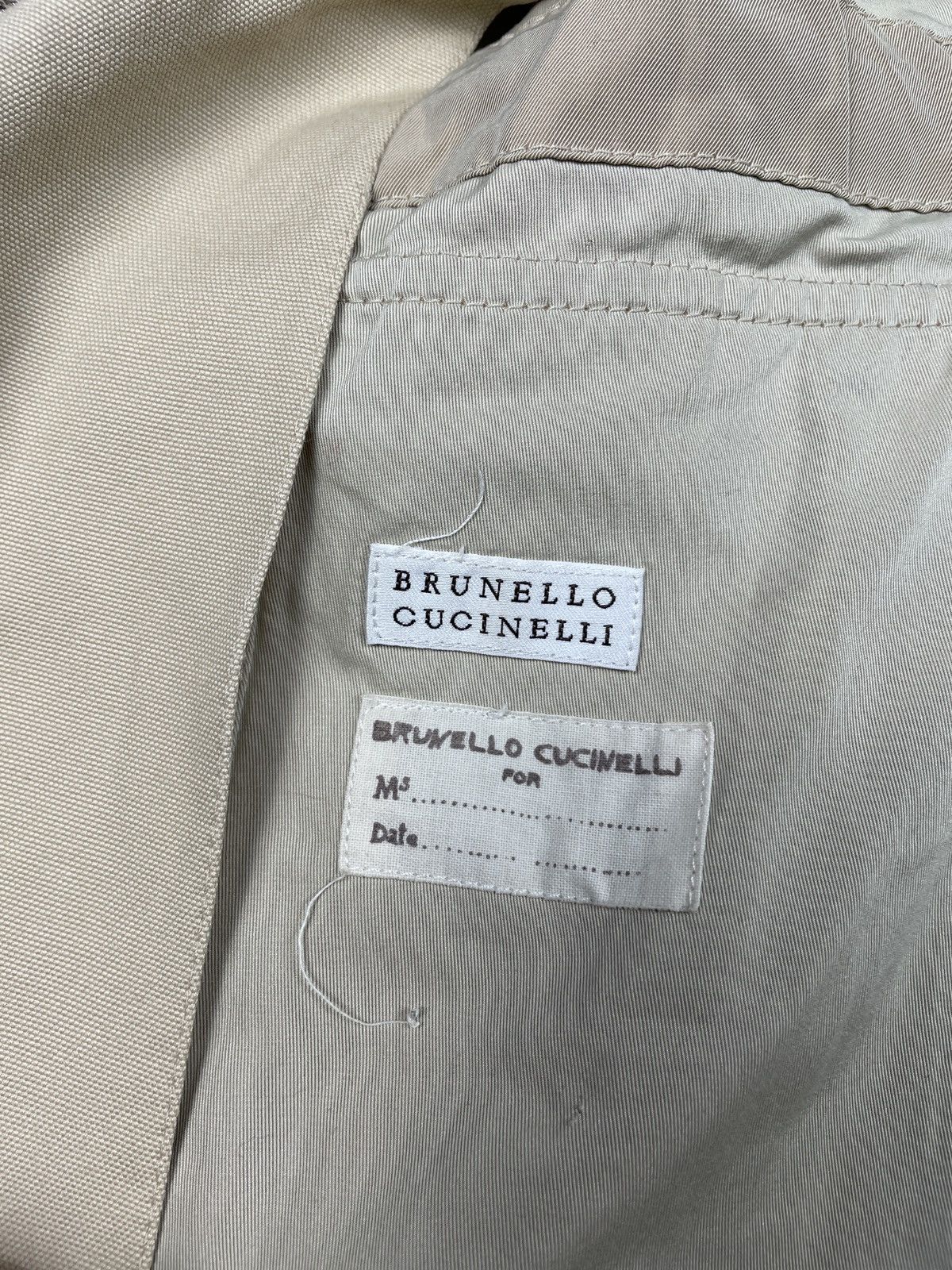 Brunello Cucinelli Brunello Cucinelli Trench Coat Luxury Size M / US 6-8 / IT 42-44 - 4 Thumbnail