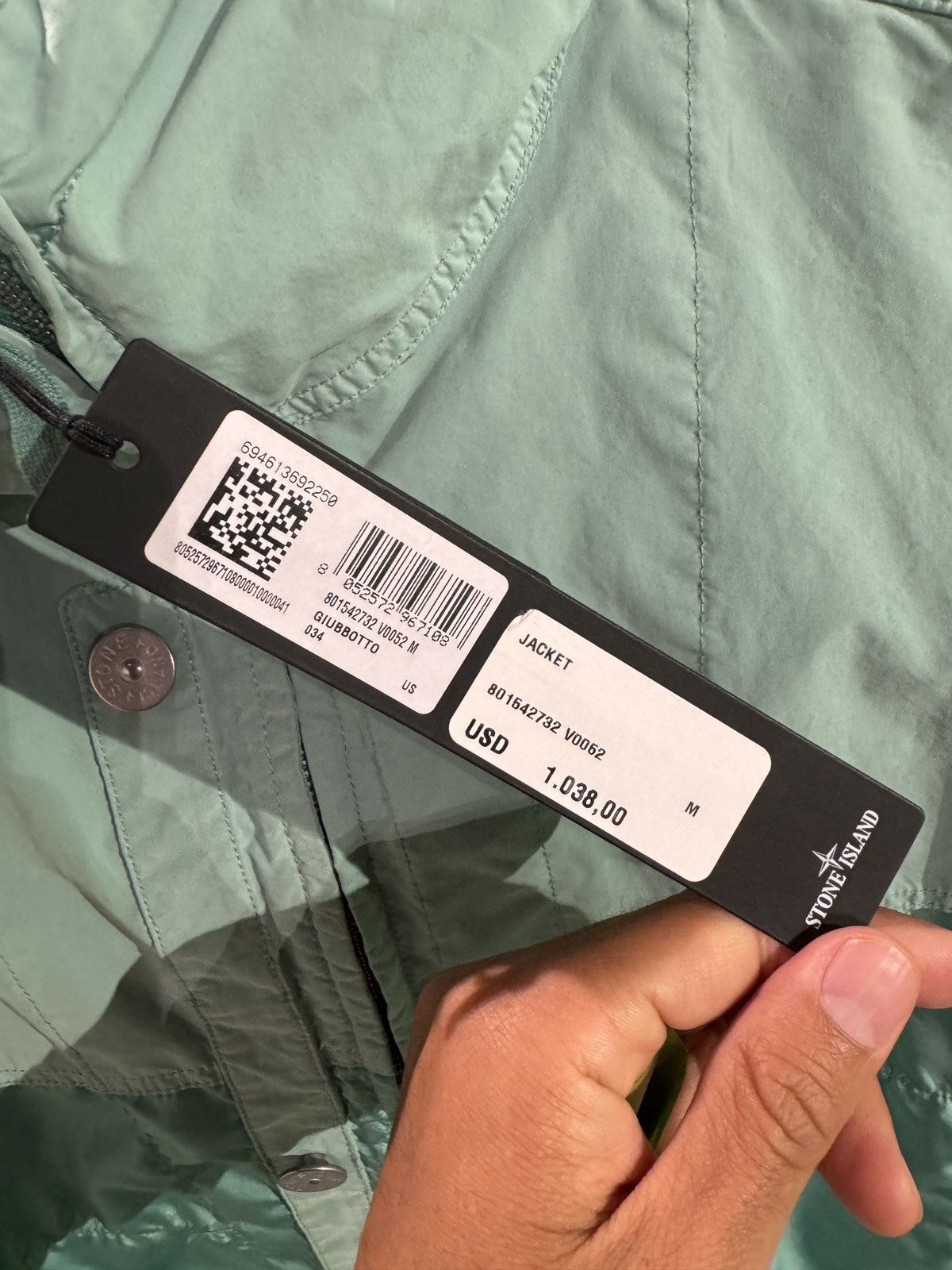 Stone Island STONE ISLAND POLYESTER TELA WITH DAVID LIGHT-TC Size US M / EU 48-50 / 2 - 7 Thumbnail