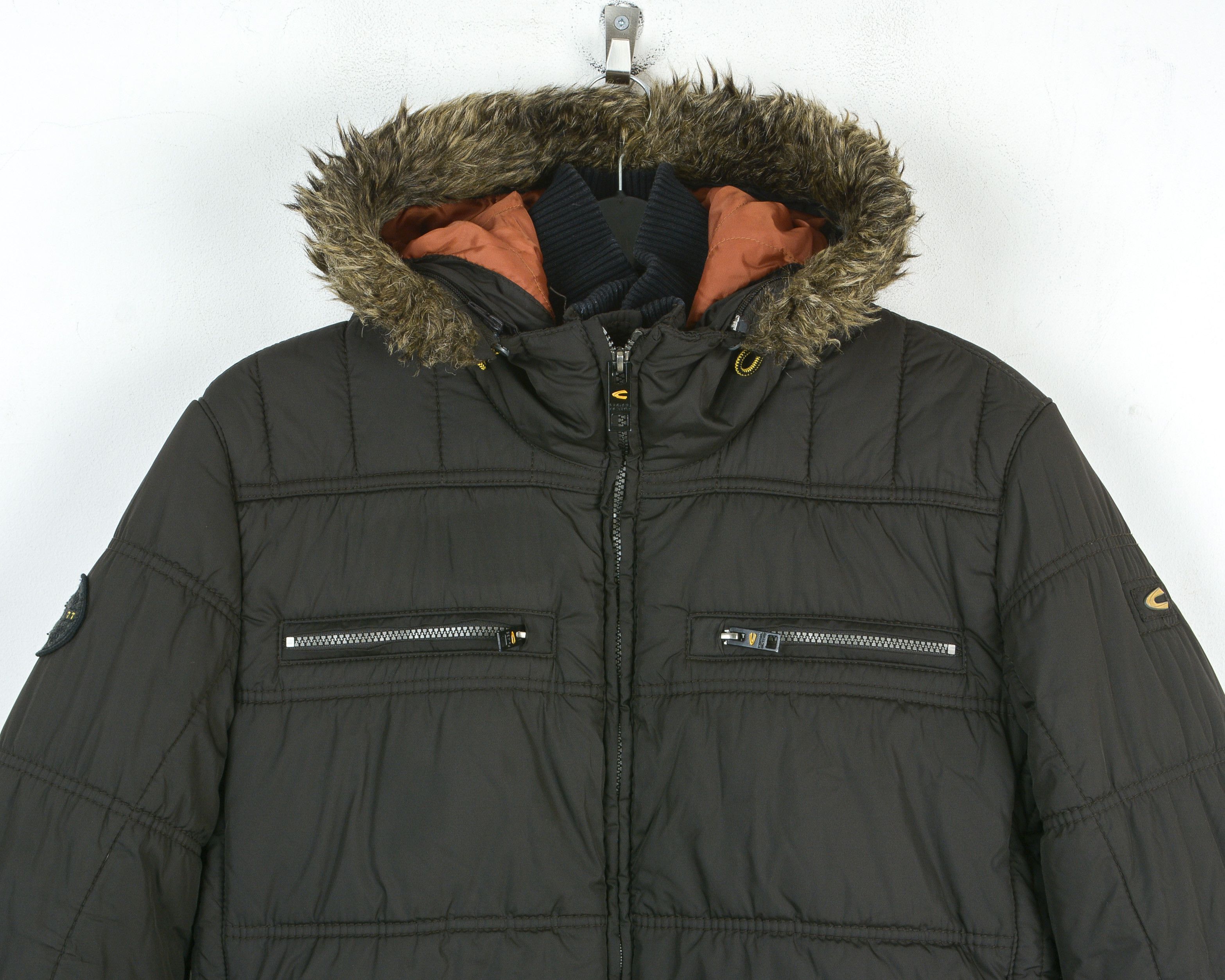 camel active Parka S Fur Ruff Jacket Coat Brown Windbreaker Rain Proof Size US S / EU 44-46 / 1 - 3 Thumbnail