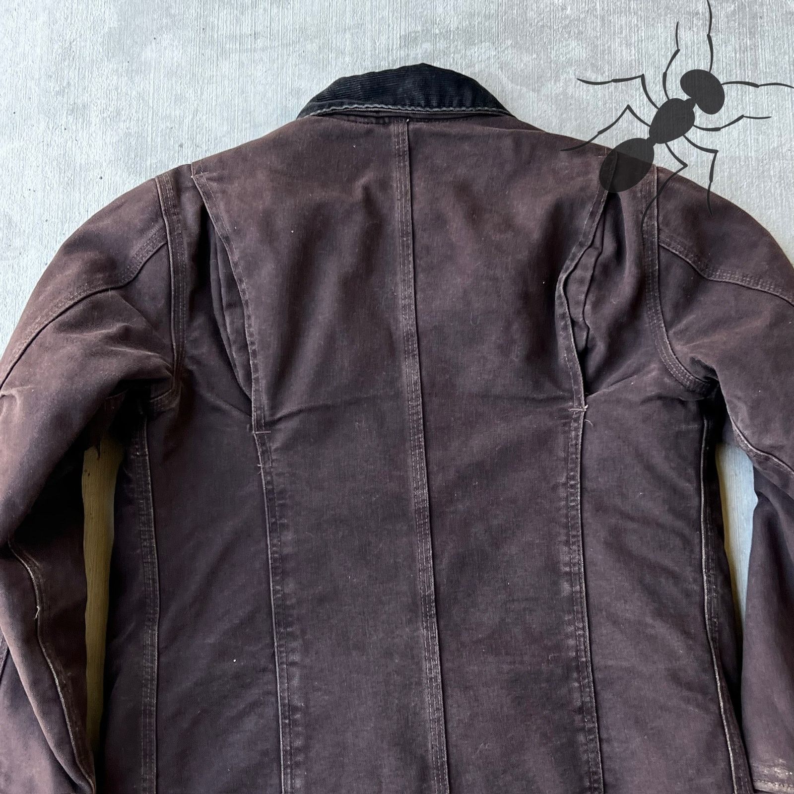 Carhartt × Vintage Carhartt WOMENS WC061 DKB brown work wear jacket Size US S / EU 44-46 / 1 - 5 Thumbnail