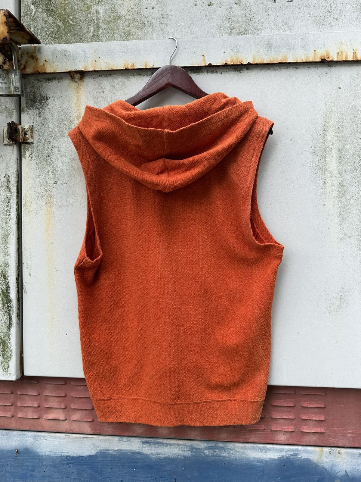 Eddie Bauer 👹Edidie Bauer Orange Hooded Vipper Vests Size US M / EU 48-50 / 2 - 6 Thumbnail
