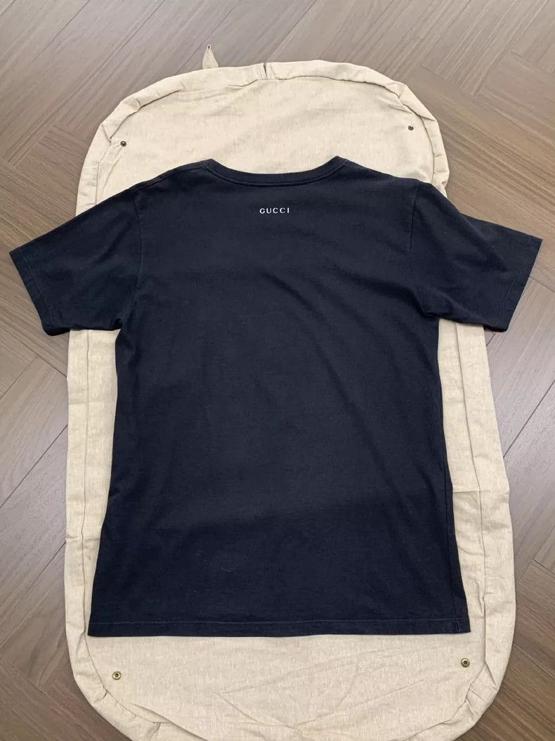 Gucci Gucci Mushroom pattern printed black short sleeves 2503-Nex Size US XS / EU 42 / 0 - 2 Thumbnail