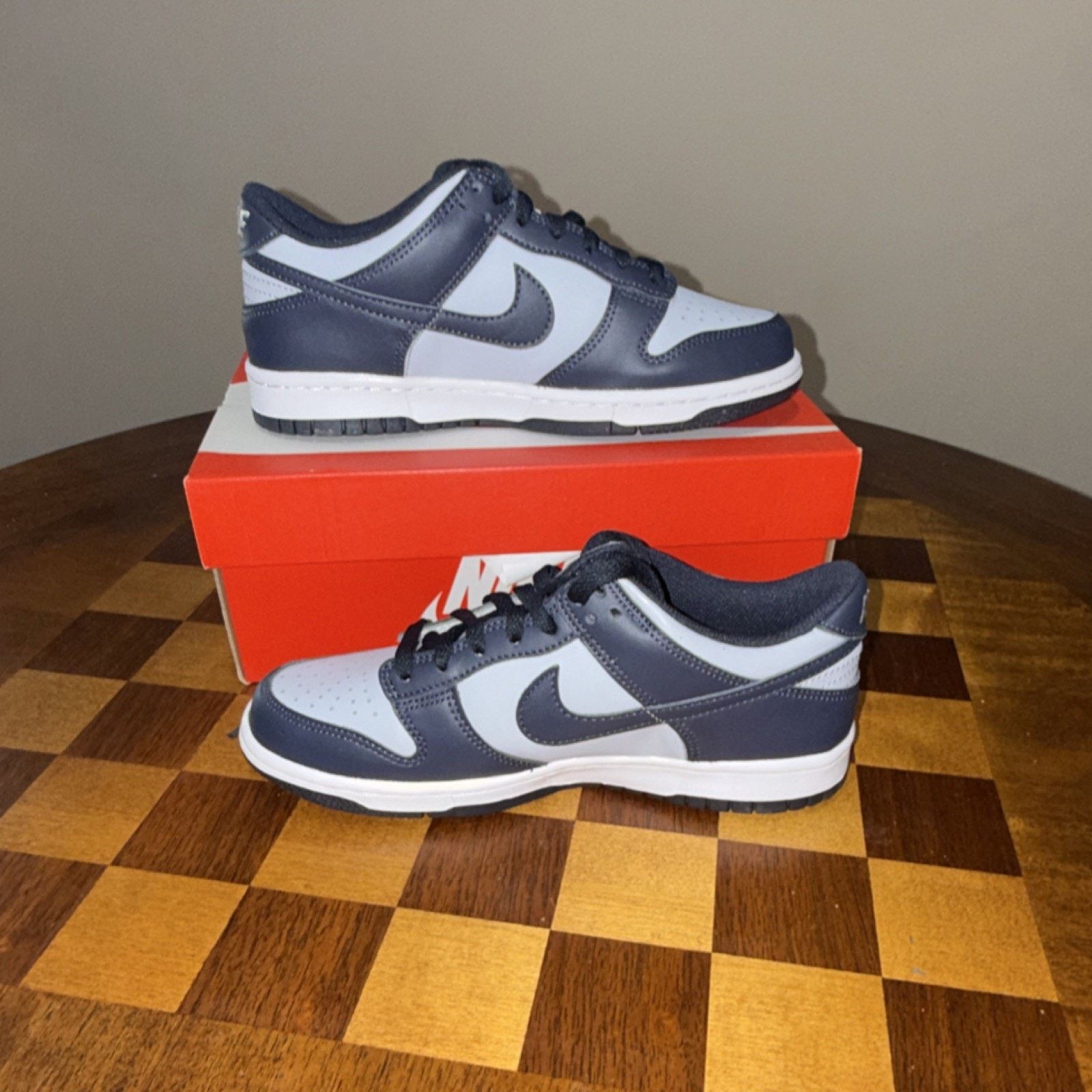 Nike Nike Dunk Low GS Gray Dark Obsidian Sneaker Unisex Kids 6.5Y Size US 6.5 / EU 39-40 - 2 Thumbnail