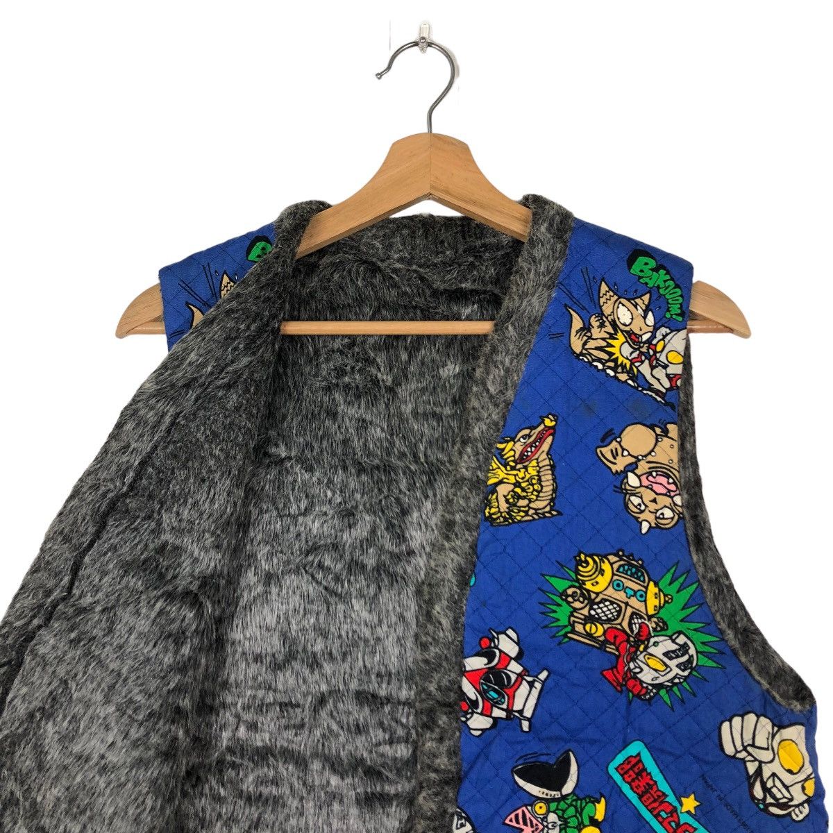 Cartoon Network 🔥90’s Famous Cartoon Show Movie Ultra-man Vest Full Print Size US M / EU 48-50 / 2 - 10 Thumbnail