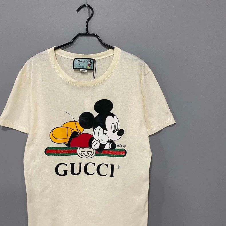 Gucci Gucci Mickey Mouse belt logo short sleeves 2503-Nextarrow Size US XS / EU 42 / 0 - 2 Thumbnail