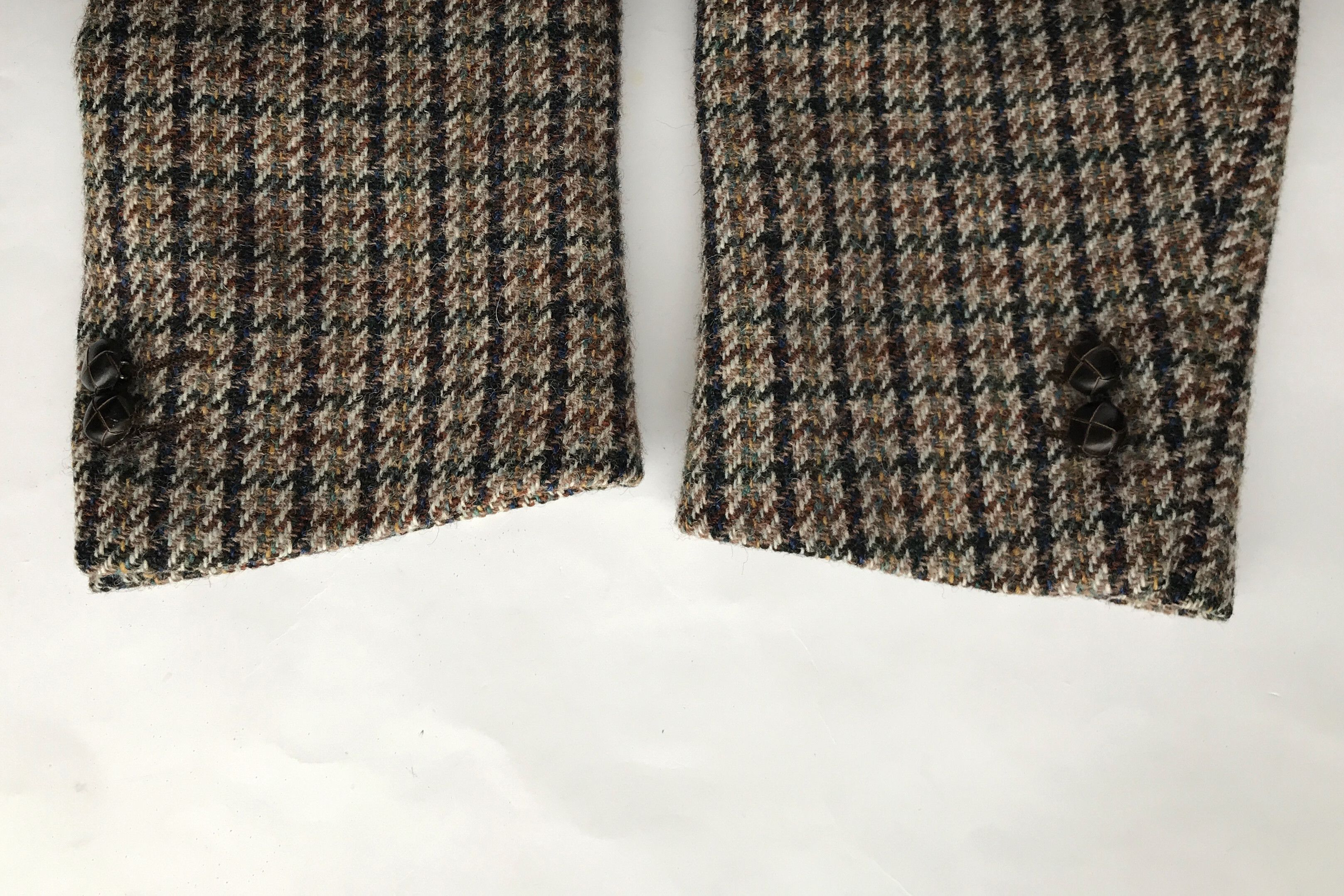 Harris Tweed VINTAGE Y2K HARRIS TWEED HAND WOVEN WOOL BLAZER 44 REG Size 44R - 5 Thumbnail