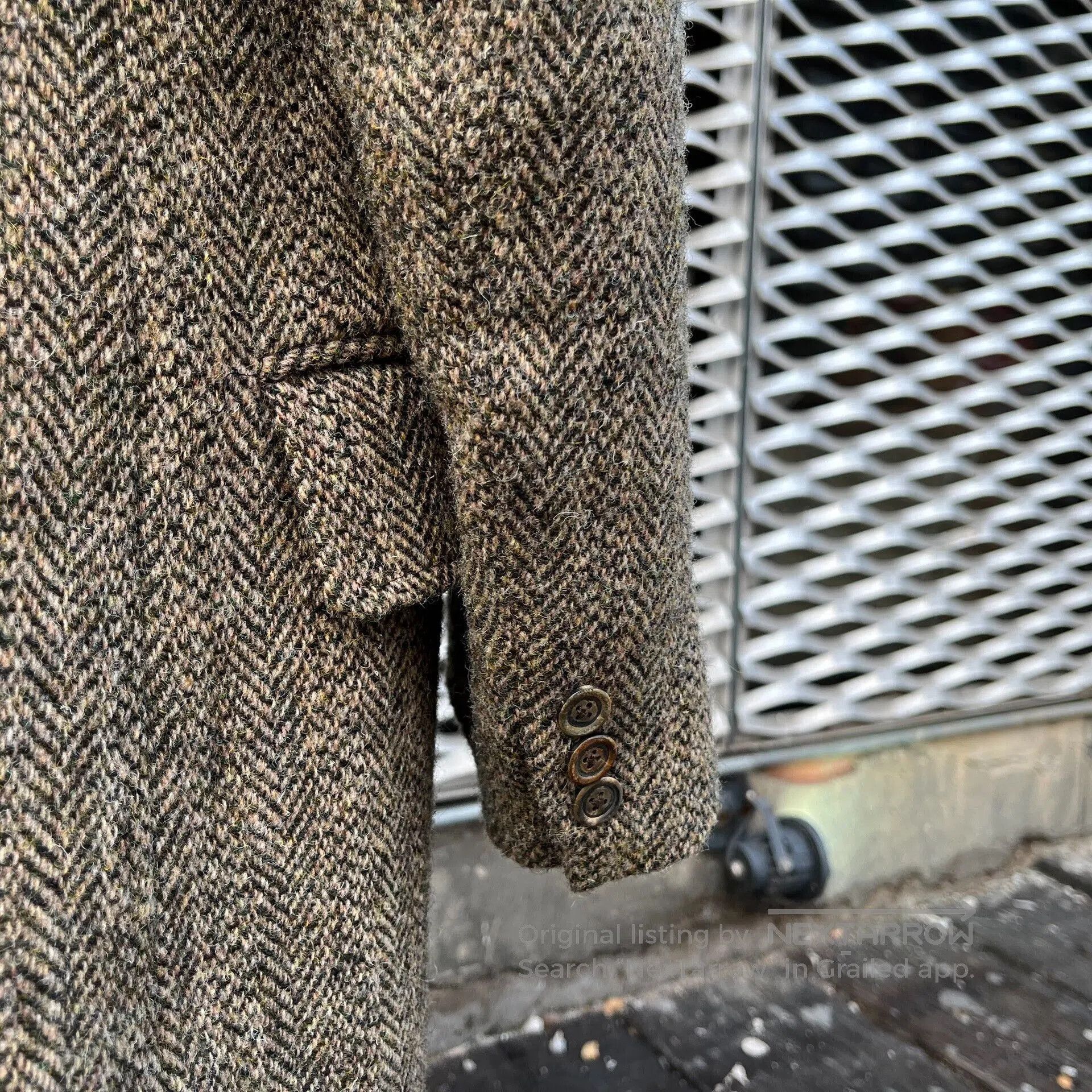 RRL Ralph Lauren RRL Houndstooth Wool Suit Jacket. Size US S / EU 44-46 / 1 - 5 Thumbnail
