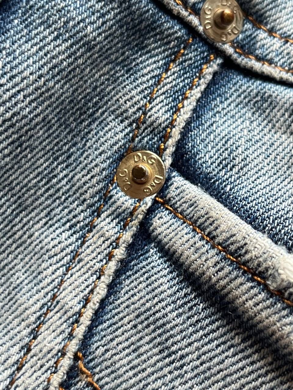 Dolce & Gabbana Vintage Dolce & Gabbana Baggy Avantgarde Jeans Y2K 26 Size 26" / US 2 / IT 38 - 7 Thumbnail