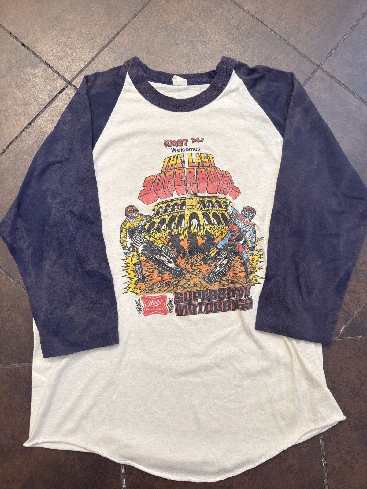 Vintage 1982 Vintage Super bowl of Motocross jersey Size US M / EU 48-50 / 2 - 1 Thumbnail