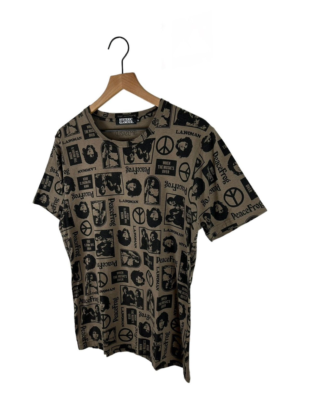 Hysteric Glamour Hysteric Glamour Multi Logo Print T-Shirt Size US M / EU 48-50 / 2 - 2 Thumbnail