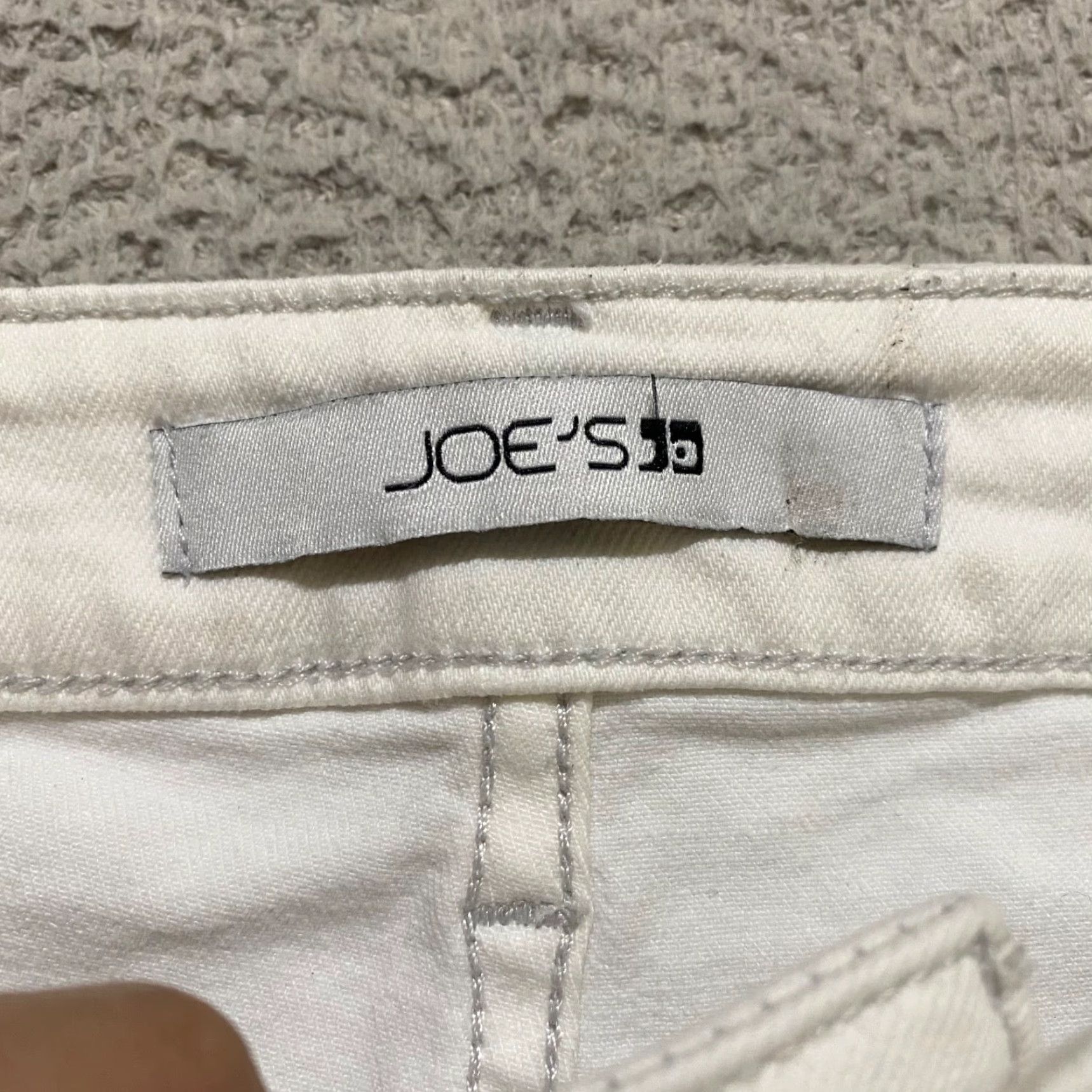 Vintage Joe's Jeans Womens Jeans White Light Wash Skinny High Rise 27 Limited Vintage? Size 27" / US 4 / IT 40 - 3 Thumbnail