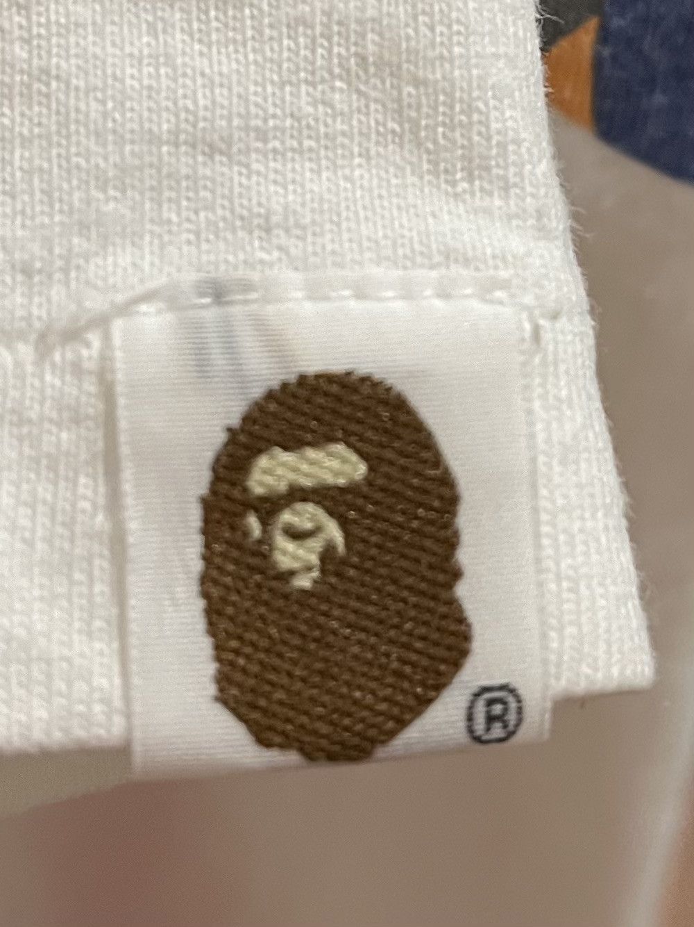 Bape Bape camo logo tee shirt Size US XL / EU 56 / 4 - 7 Thumbnail