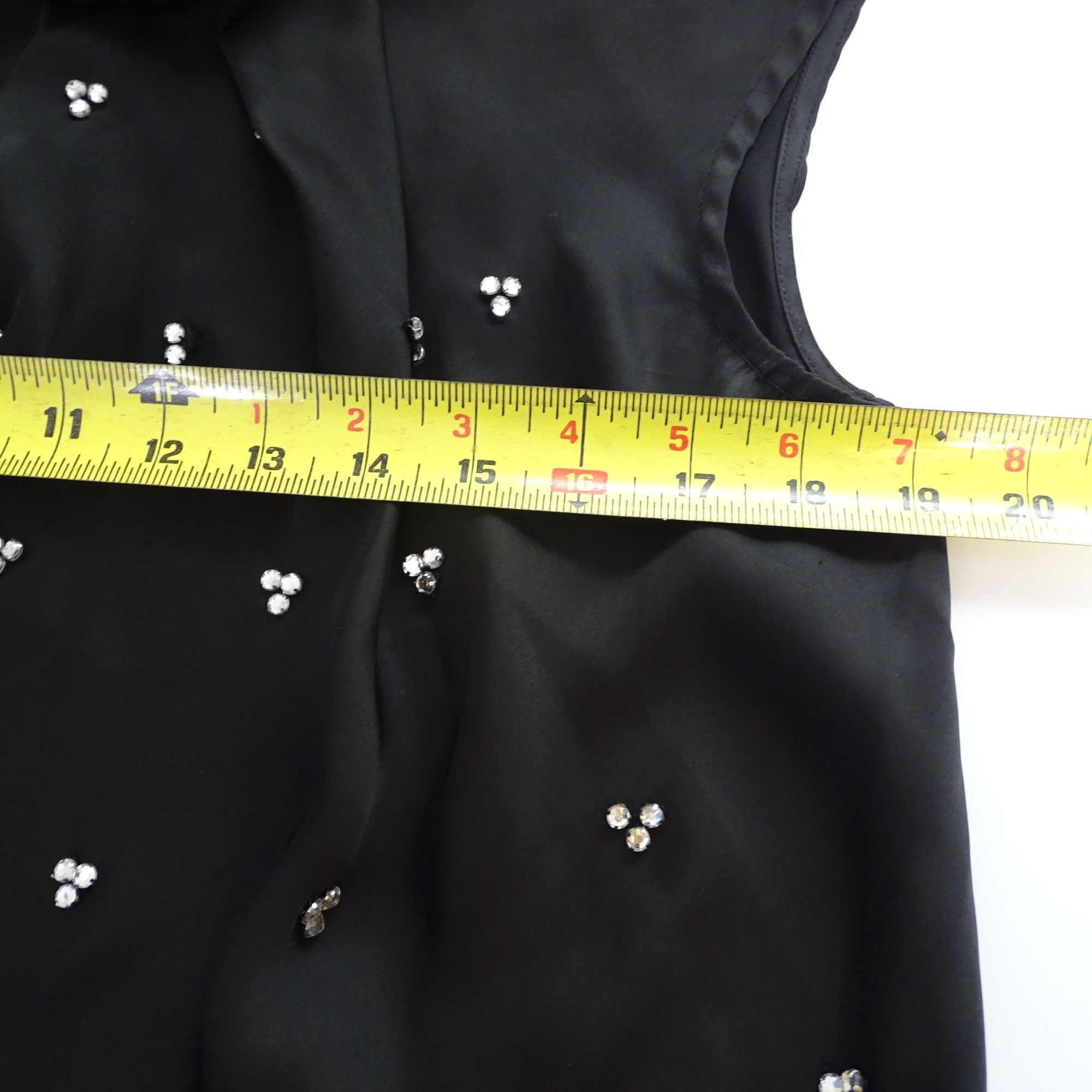 Michael Kors Michael Kors Black Sleeveless Blouse Women Size 12 High Neck Size XL / US 12-14 / IT 48-50 - 8 Thumbnail