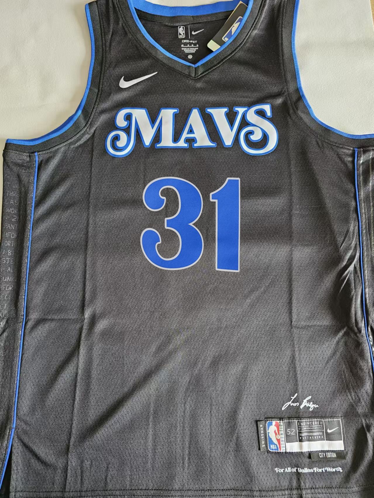 NBA #31 Klay Thompson Jersey Dallas Mavericks XL Size US XL / EU 56 / 4 - 2 Thumbnail