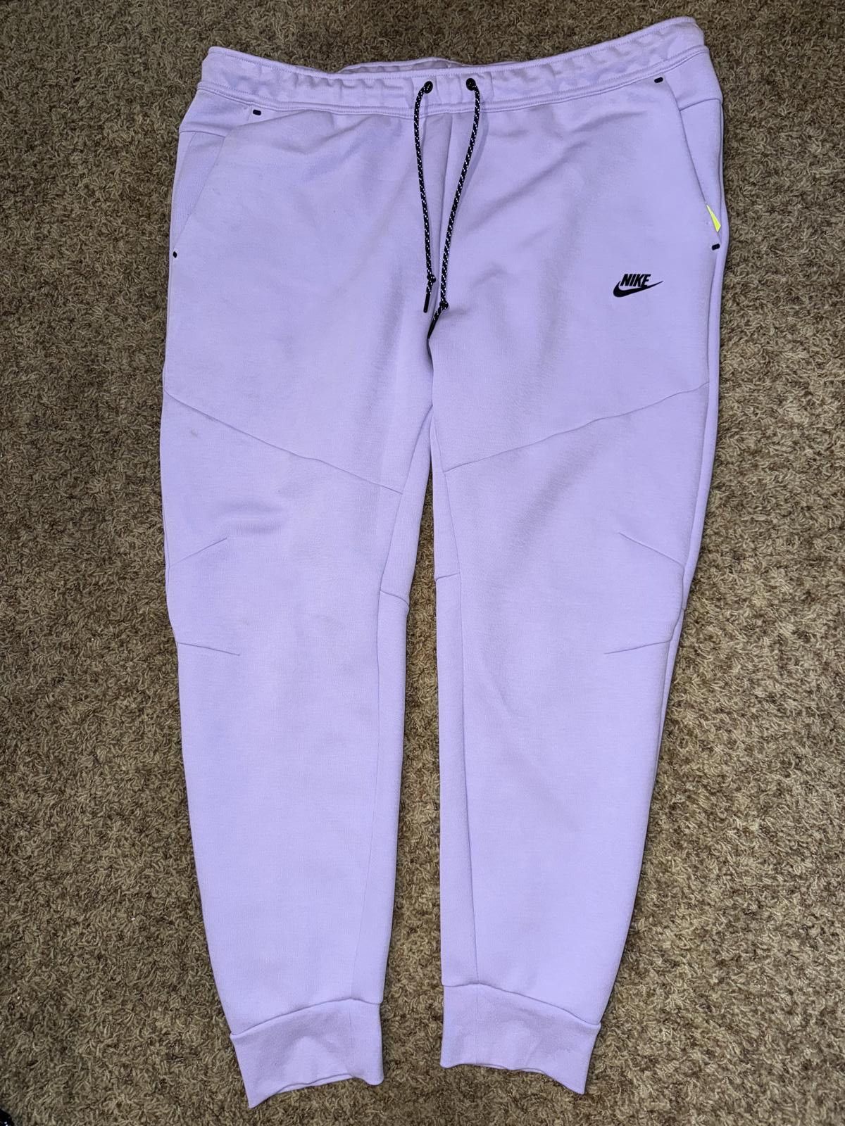 Nike Nike Men’s Sportswear Lavender Tech Fleece Sweatpants Sample Size US 40 / EU 56 - 1 Thumbnail