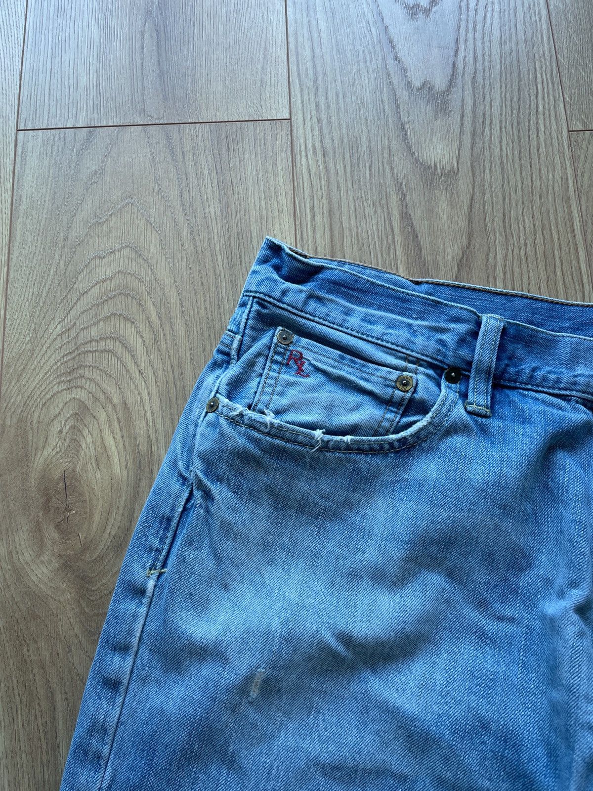 Ralph Lauren Vintage Y2K Ralph Lauren Baggy Denim Jeans Pants Size US 34 / EU 50 - 4 Thumbnail