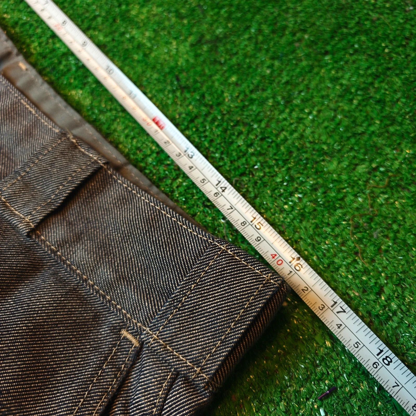 G-Star Vintage G-star Jeans Mens 32x32 gray shortcut deckpant y2k Size US 32 / EU 48 - 17 Thumbnail