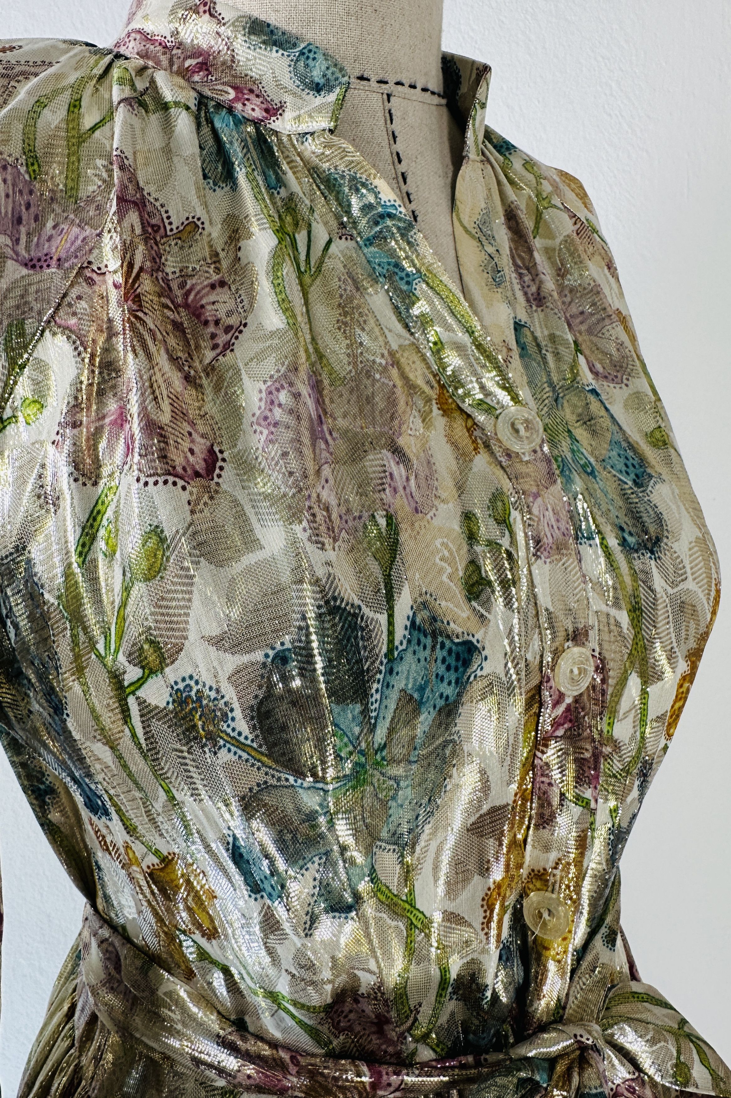 Designer Hayley Menzies silk dress maxi Size M / US 6-8 / IT 42-44 - 3 Thumbnail